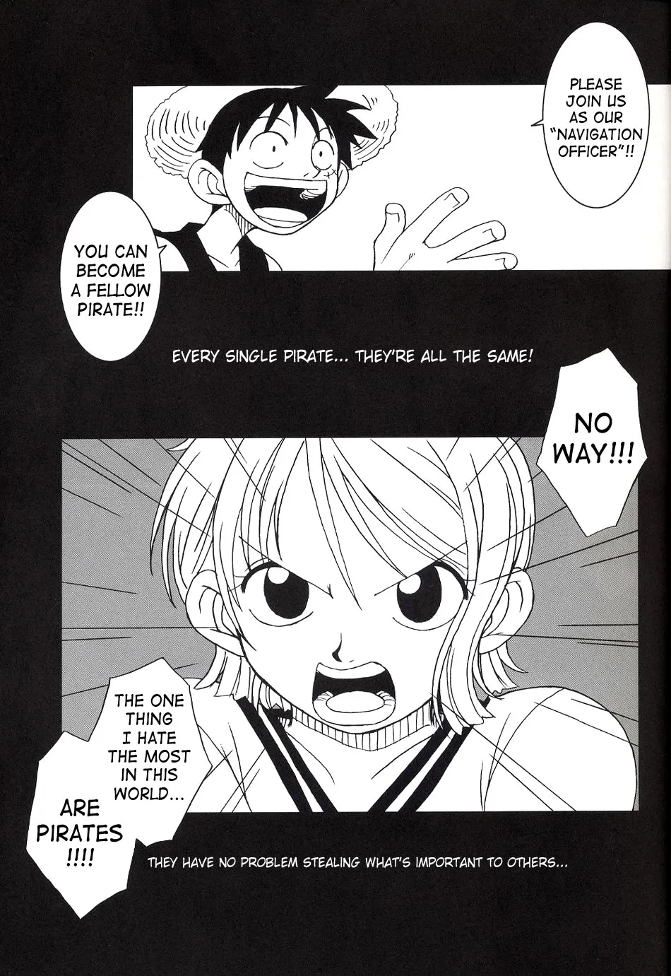 (CR32) [KENIX (Ninnin!)] ORANGE PIE Vol. 2 (One Piece) [English] [SaHa] [Decensored] - Page 4