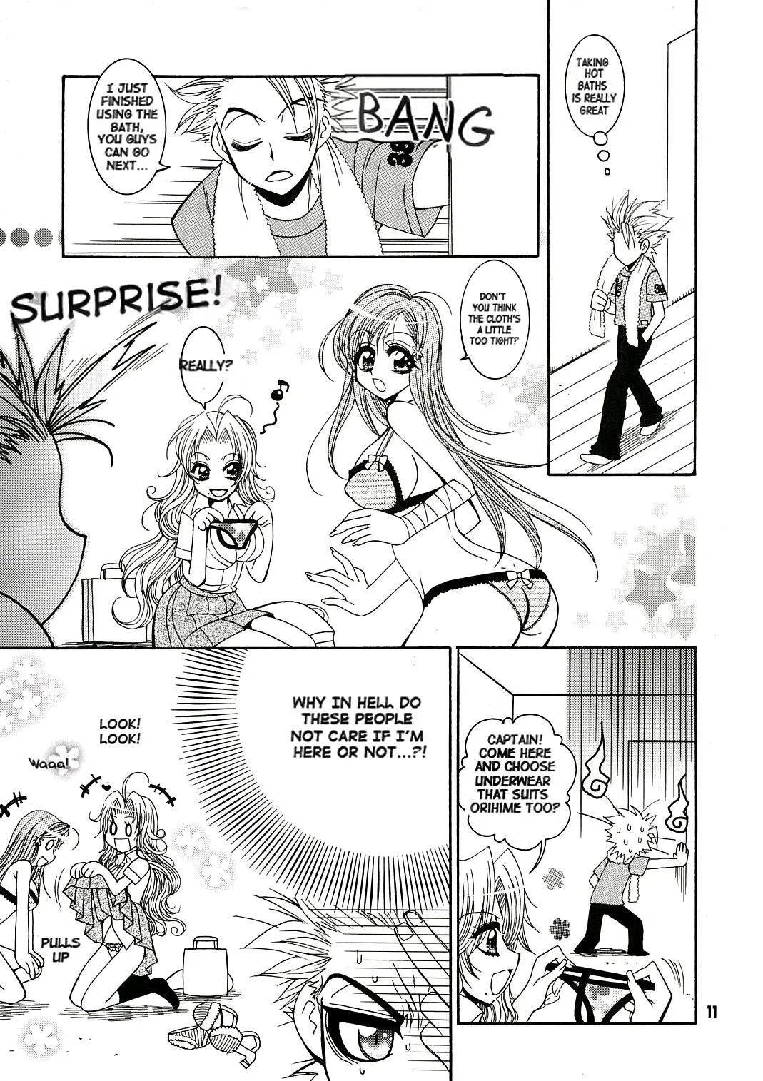 (C70) [SUBSONIC FACTOR (Tajima Ria)] BABY BLUE! (BLEACH) [English] {doujin-moe.us} - Page 10