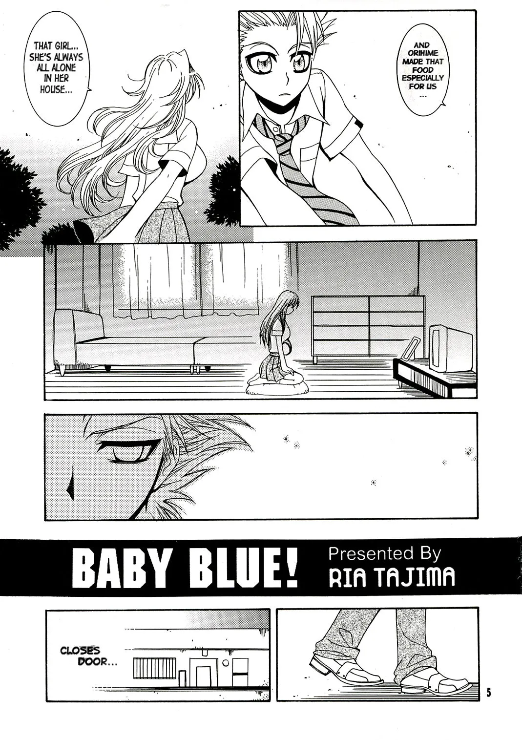 (C70) [SUBSONIC FACTOR (Tajima Ria)] BABY BLUE! (BLEACH) [English] {doujin-moe.us} - Page 4