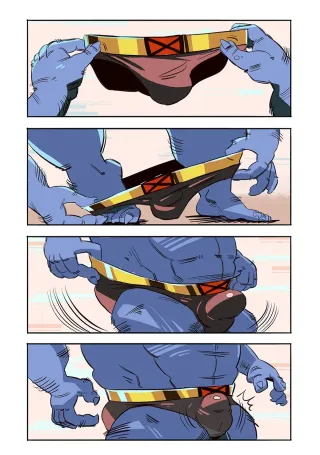 [Galgard] Beast and Wolverine (X-men) cover