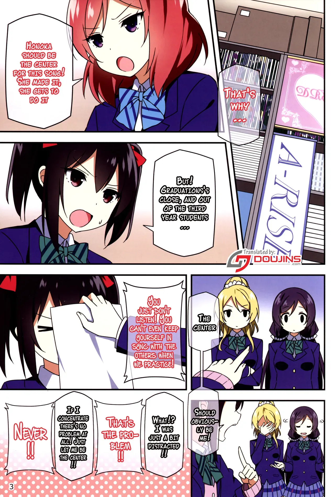 (C88) [Candy Club (Sky)] Endless Love ~Kako Kara no Present~ (Love Live!) [English] {doujins.com} - Page 2