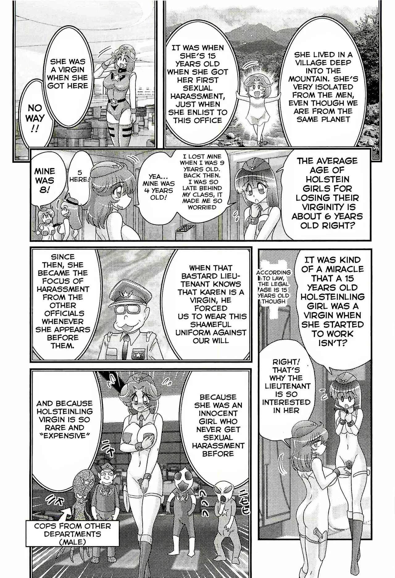 [Kamitou Masaki] Uchuu Fukei Karen Junsa -Kouzen Waisetsu- | Space Police Karen Ch. 4 [English] [Hong_Mei_Ling] - Page 5