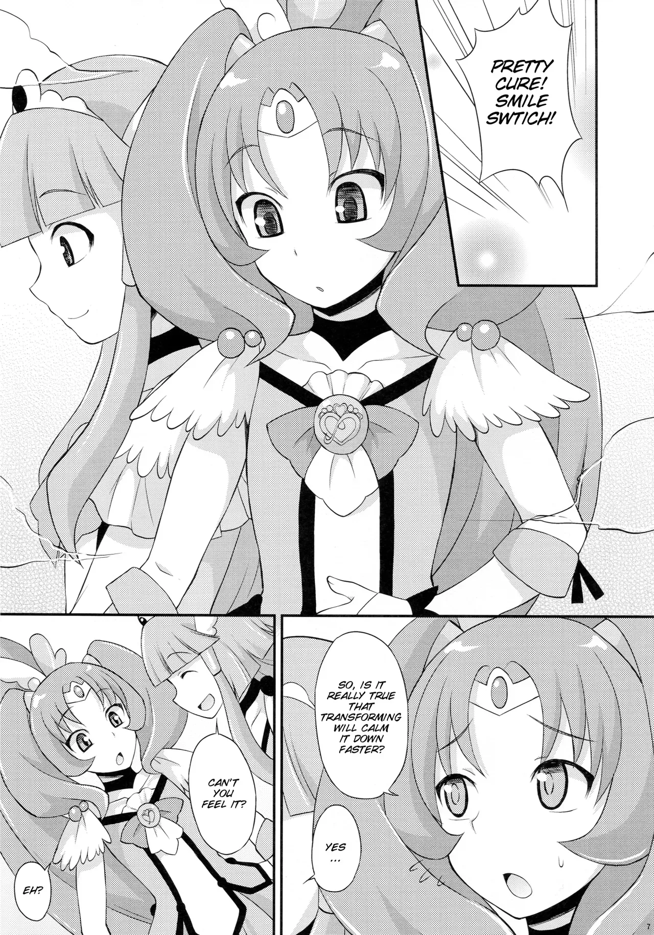 (C82) [Datsuryoku Kenkyuukai (Kanbayashi Takaki)] Futama Byutsu (Smile Precure!) [English] [SMDC] - Page 7