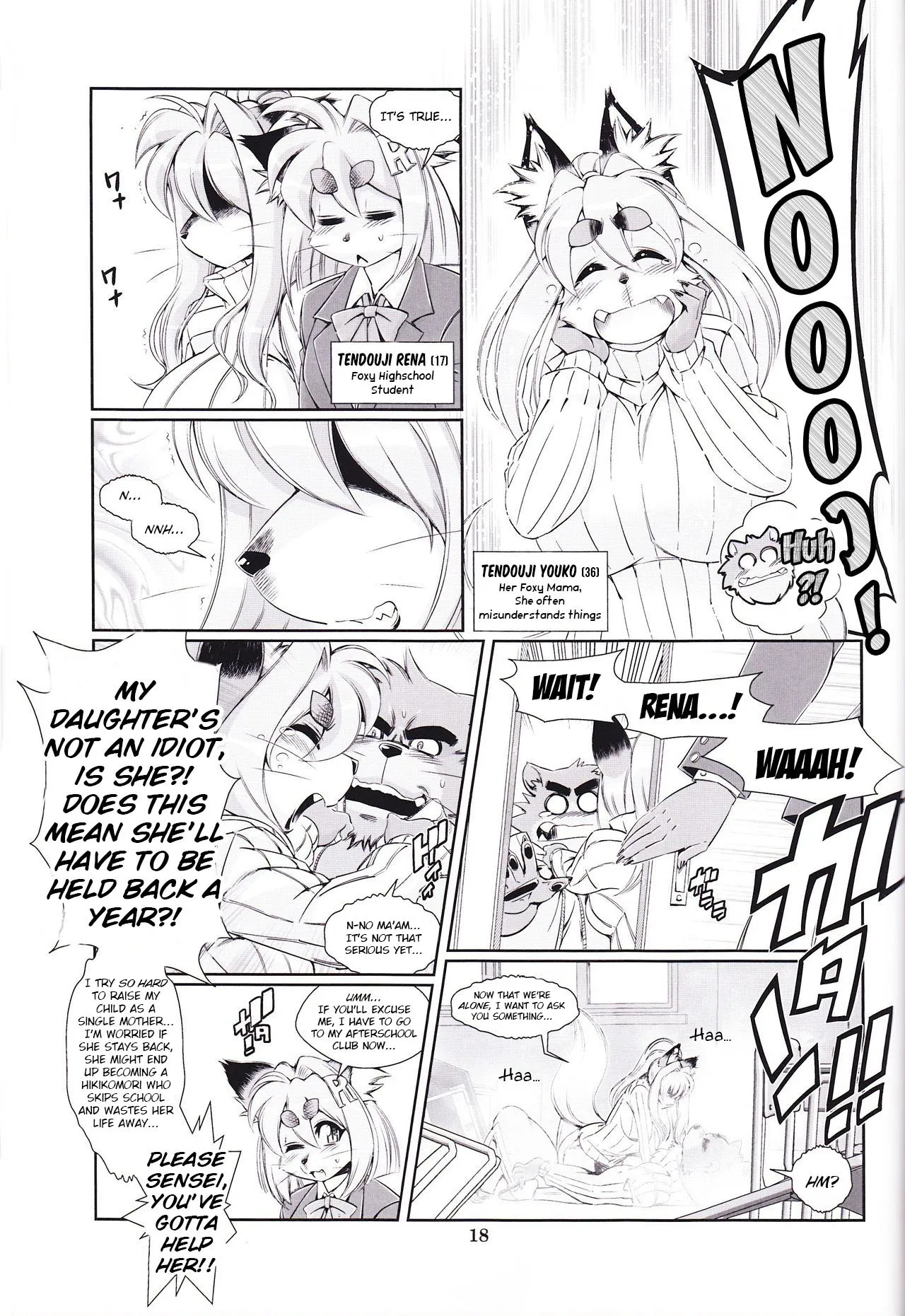 (C89) [TEAM SHUFFLE (Amakuchi)] Animal Gakuen Seishunki Kumasen | Animal Academy Springtime of Youth Kuma-sen (Kemono no Sho Nijuuni) [English] [BSN] - Page 2