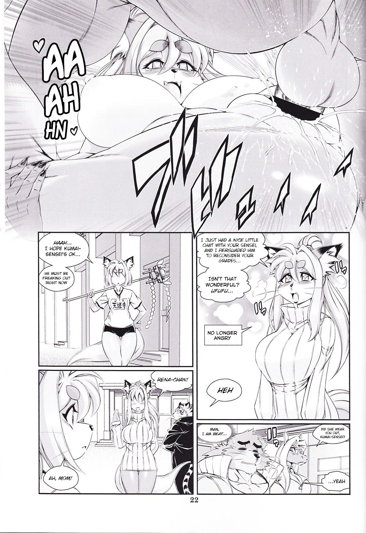 (C89) [TEAM SHUFFLE (Amakuchi)] Animal Gakuen Seishunki Kumasen | Animal Academy Springtime of Youth Kuma-sen (Kemono no Sho Nijuuni) [English] [BSN] - Page 6