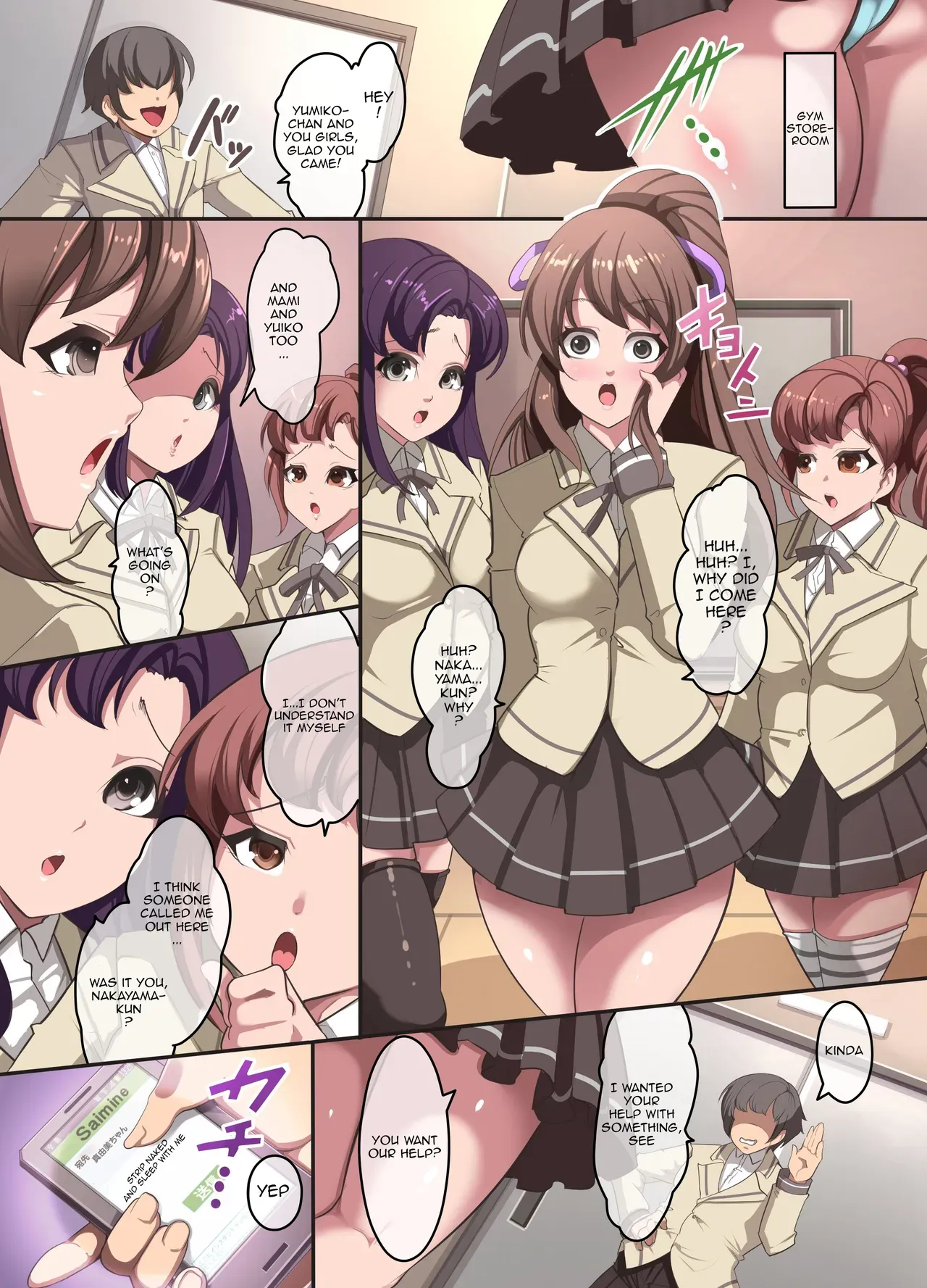 [MC] Moshimo Saiminjutsu de Doukyuusei no Joshi o Okasu Koto ga Dekitara. | You Can Violate Your Female Classmates if You Hypnotize Them. [English] [doujin-moe.us] - Page 4