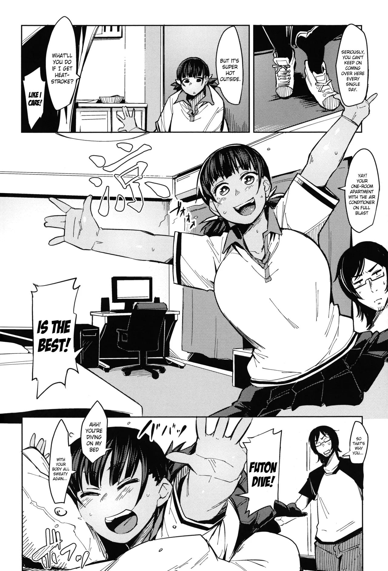[Fukumaaya] Kakizaki Fitness (Megamori!) [English] [Crystalium] [Decensored] - Page 2