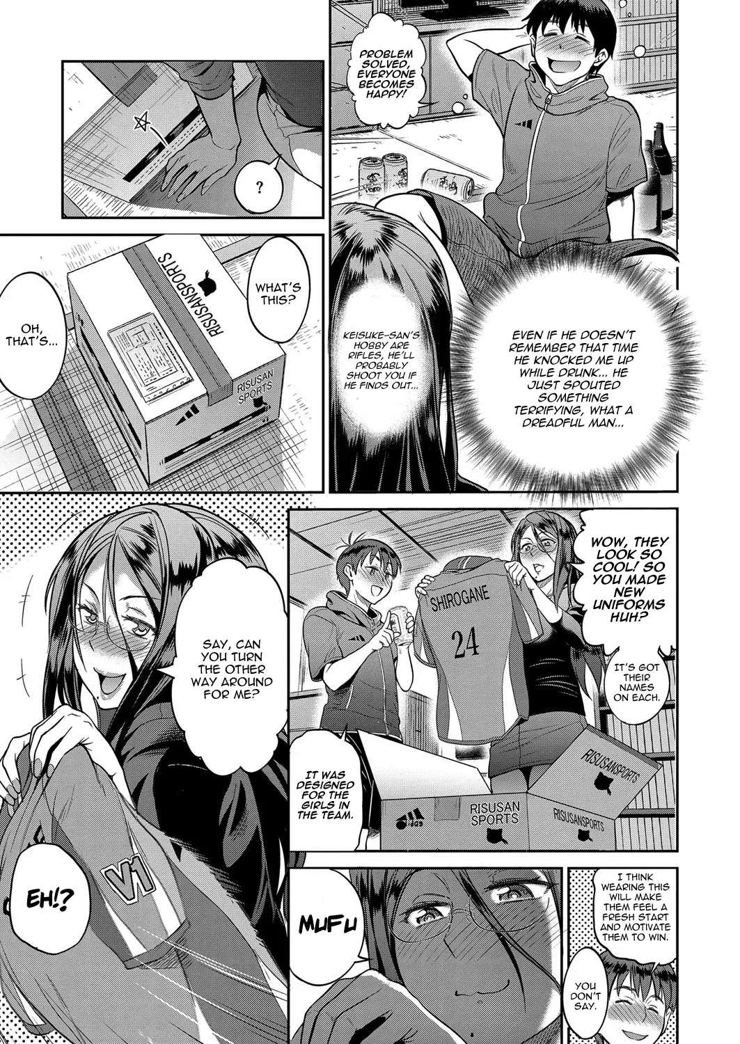 [DISTANCE] Joshi Lacu! - Girls Lacrosse Club ~2 Years Later~ Ch. 1.5 (COMIC ExE 06) [English] [TripleSevenScans] [Digital] - Page 7