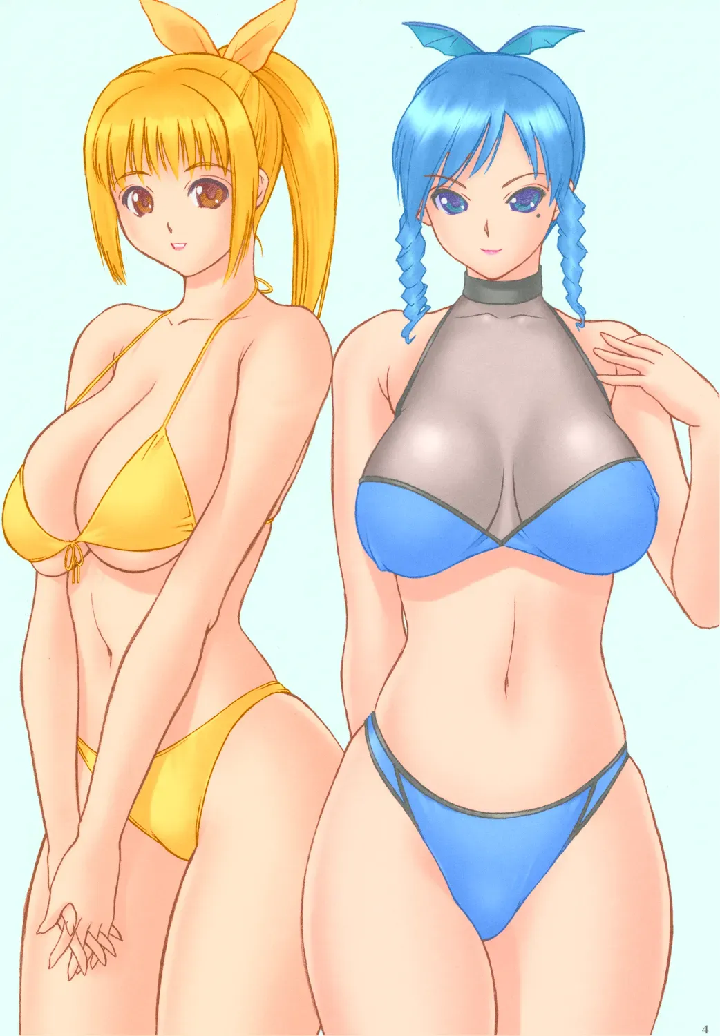 (C70) [Hellabunna (Iruma Kamiri)] Makka na Bikini IV Fukkatsu | Bright Red Bikini IV Rebirth (Athena) [English] [Colorized] - Page 4