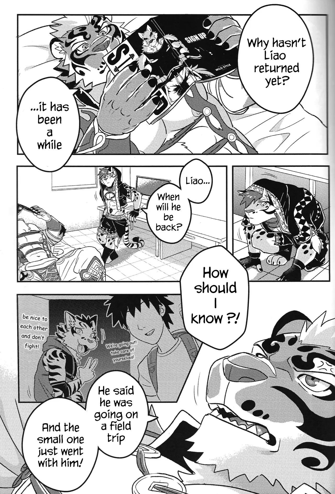 (Kemoket 6) [WILD STYLE (Rossciaco)] Nekojishi EXTRA [English] - Page 4