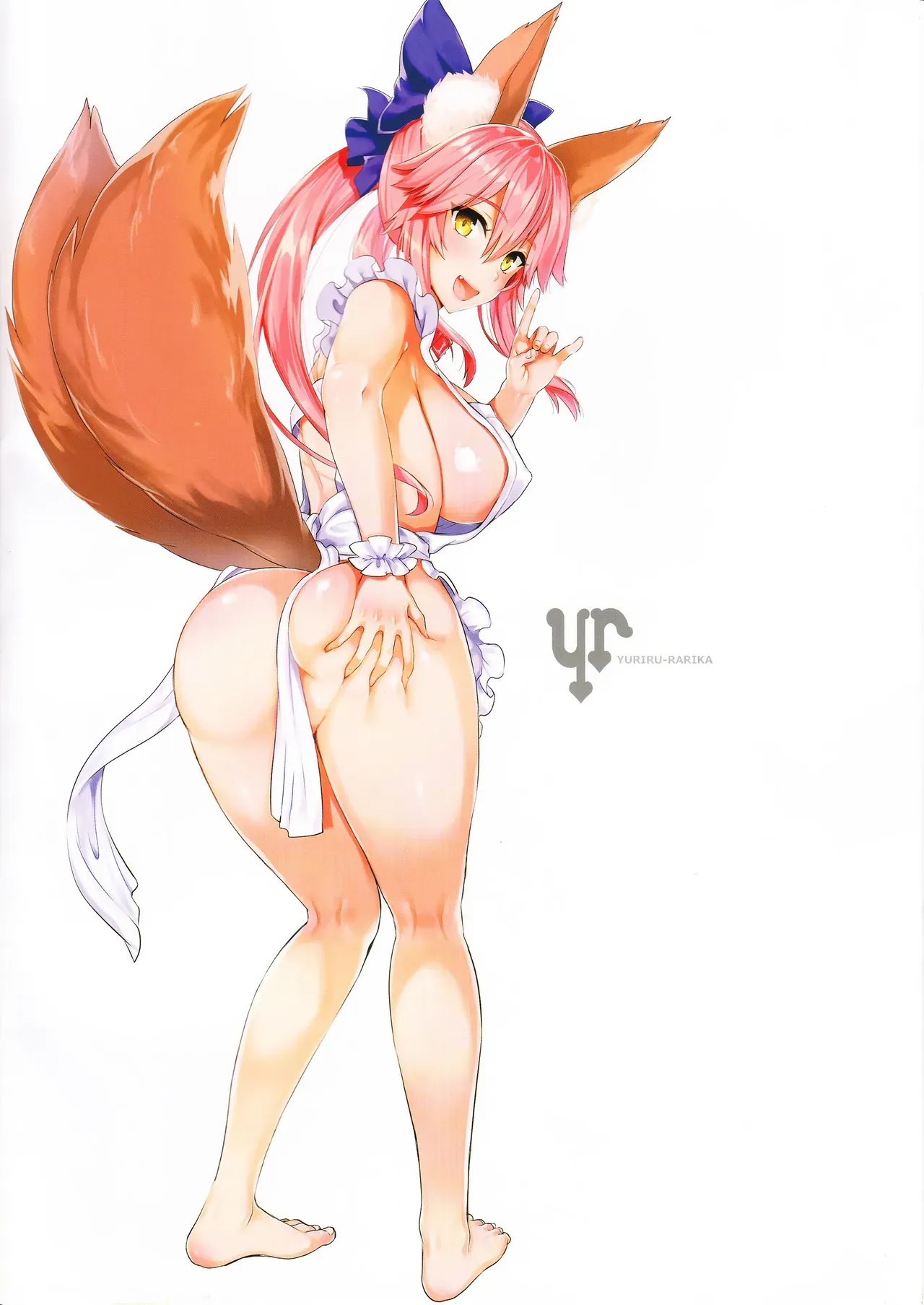 (C92) [YURIRU-RARIKA (Kojima Saya, Lazu)] Tamamo Shitsuke ~Anal Choukyou~ | Tamamo Training ~Anal Discipline~ (Fate/Grand Order) [English] [lHenTie] - Page 2