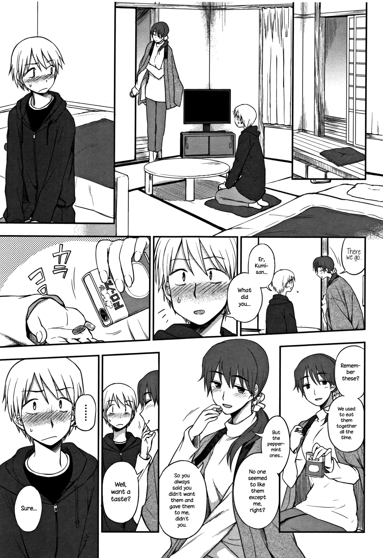 [Kumano Tooru] Okashi na Kankei | A Sweet Relationship (Kimochi Ii no ga Suki Nandesu) [English] {NecroManCr} - Page 5