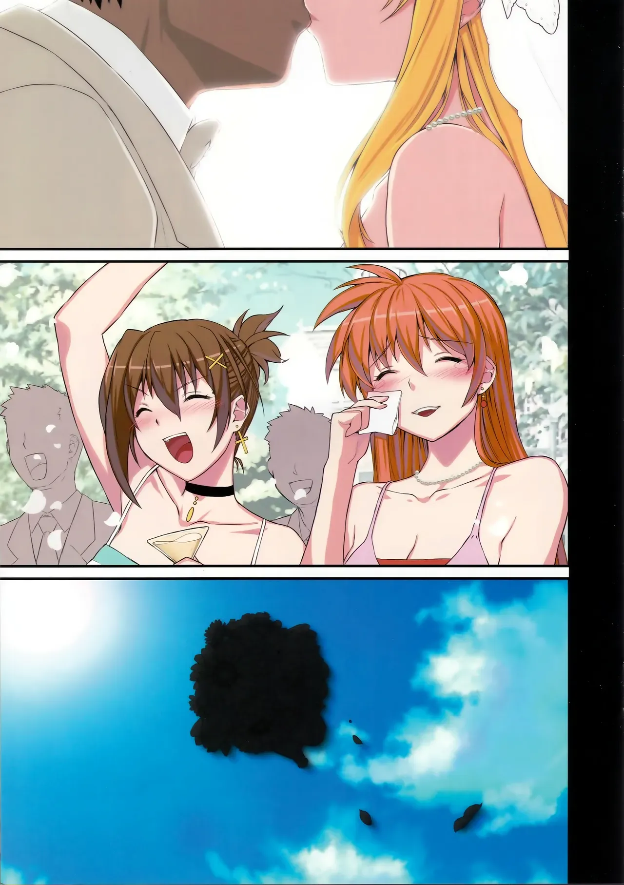 (C93) [Studio Himawari (Himukai Kyousuke)] Akogare no Joushi to Kekkon Suru Koto ni Narimashite (Mahou Shoujo Lyrical Nanoha) [English] {darknight} - Page 2