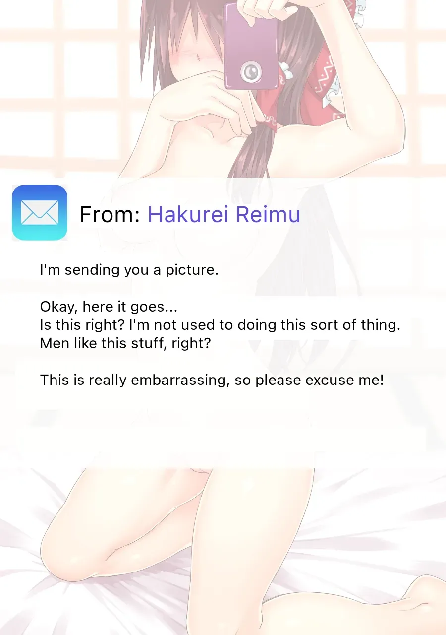 [Yonaga] Touhou Jidoriko | Touhou girls nude selfies (Touhou Project) [English] [ATF] - Page 2
