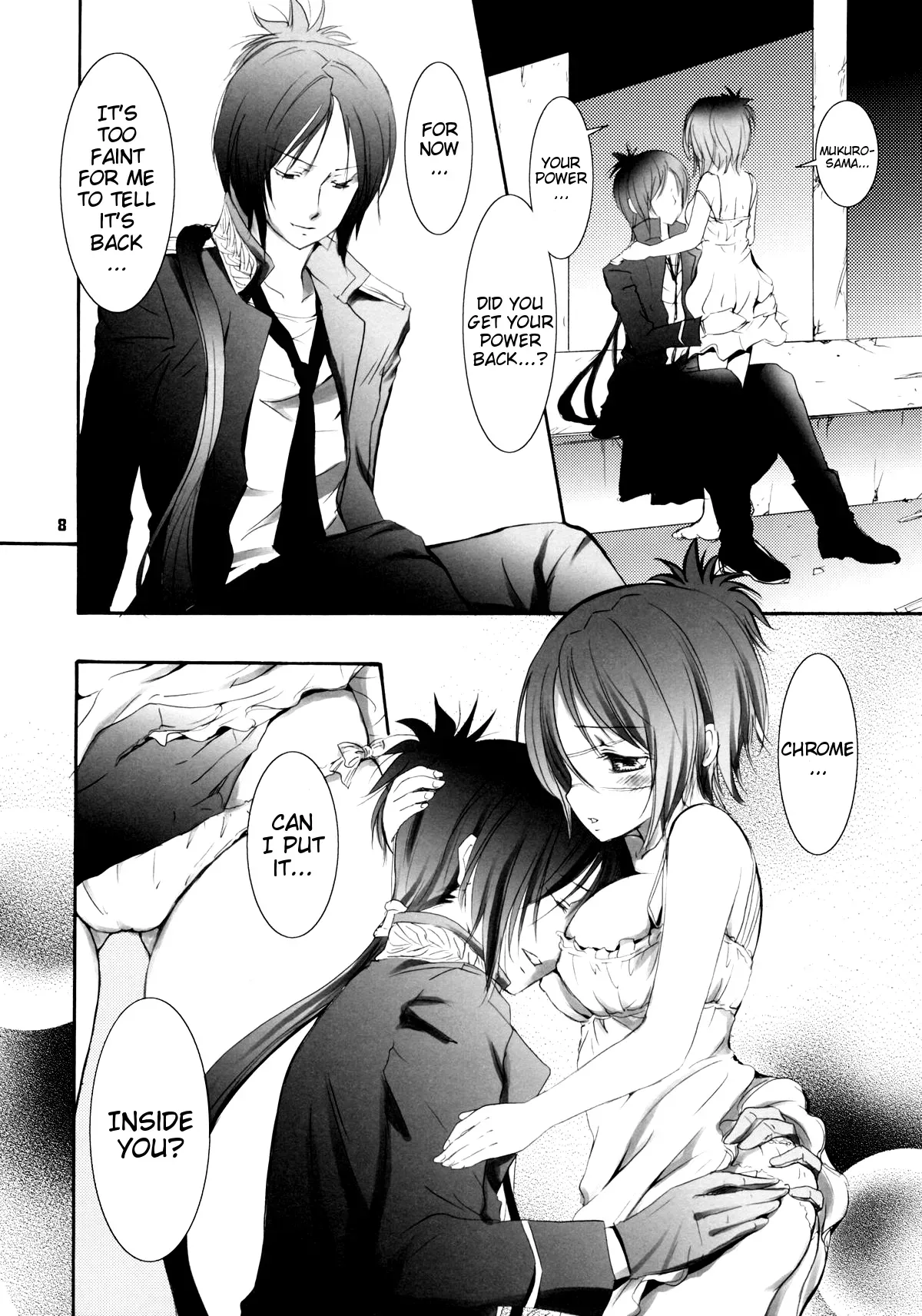 (C75) [Kotonoya (Kirihara Futaha)] I'm gonna make you XXX (Katekyo Hitman REBORN!) [English] [Marie] - Page 9