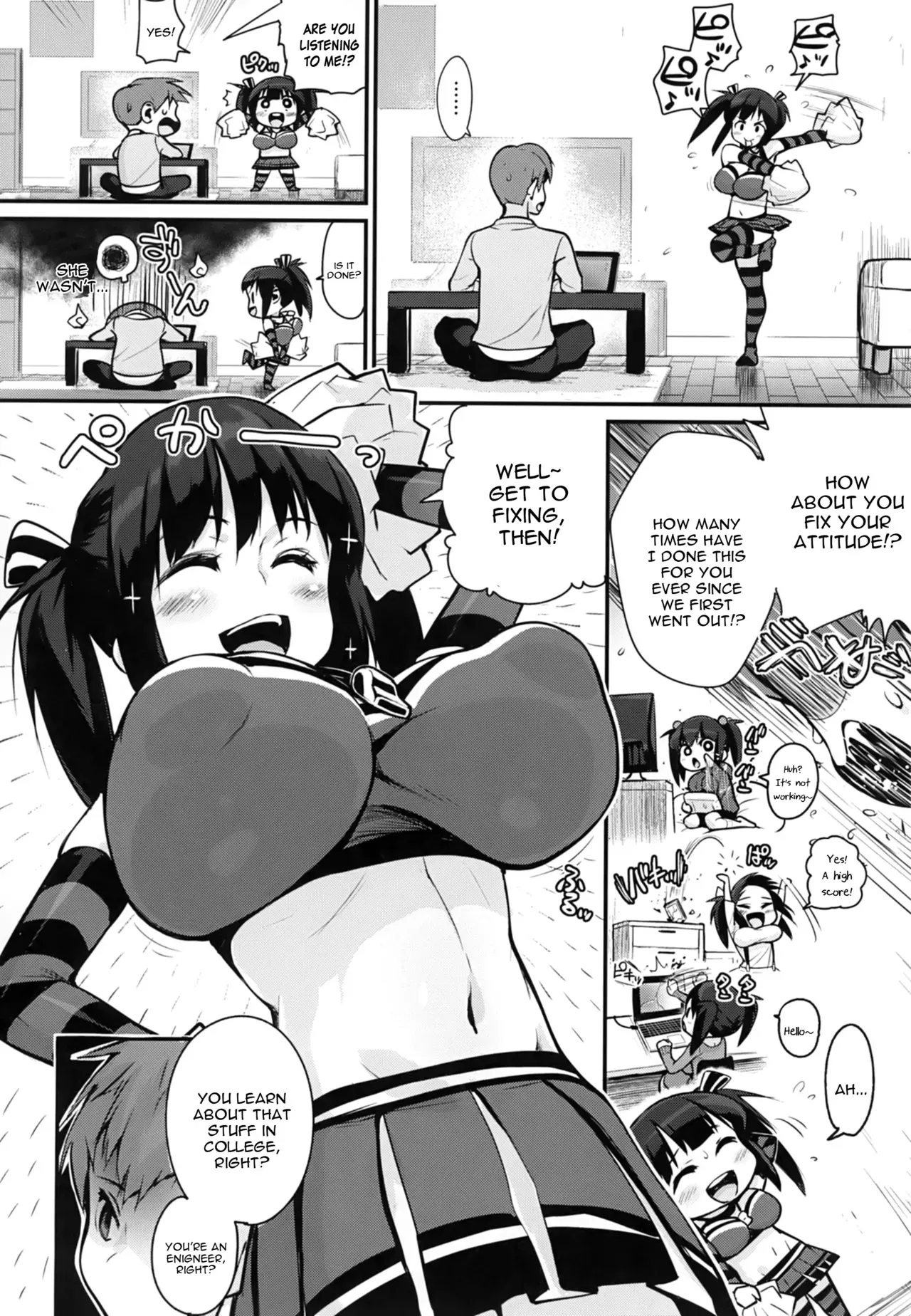 [Chirumakuro] Ouen Shitageru (HA SA N DE A GE RU) [English] [constantly] - Page 2