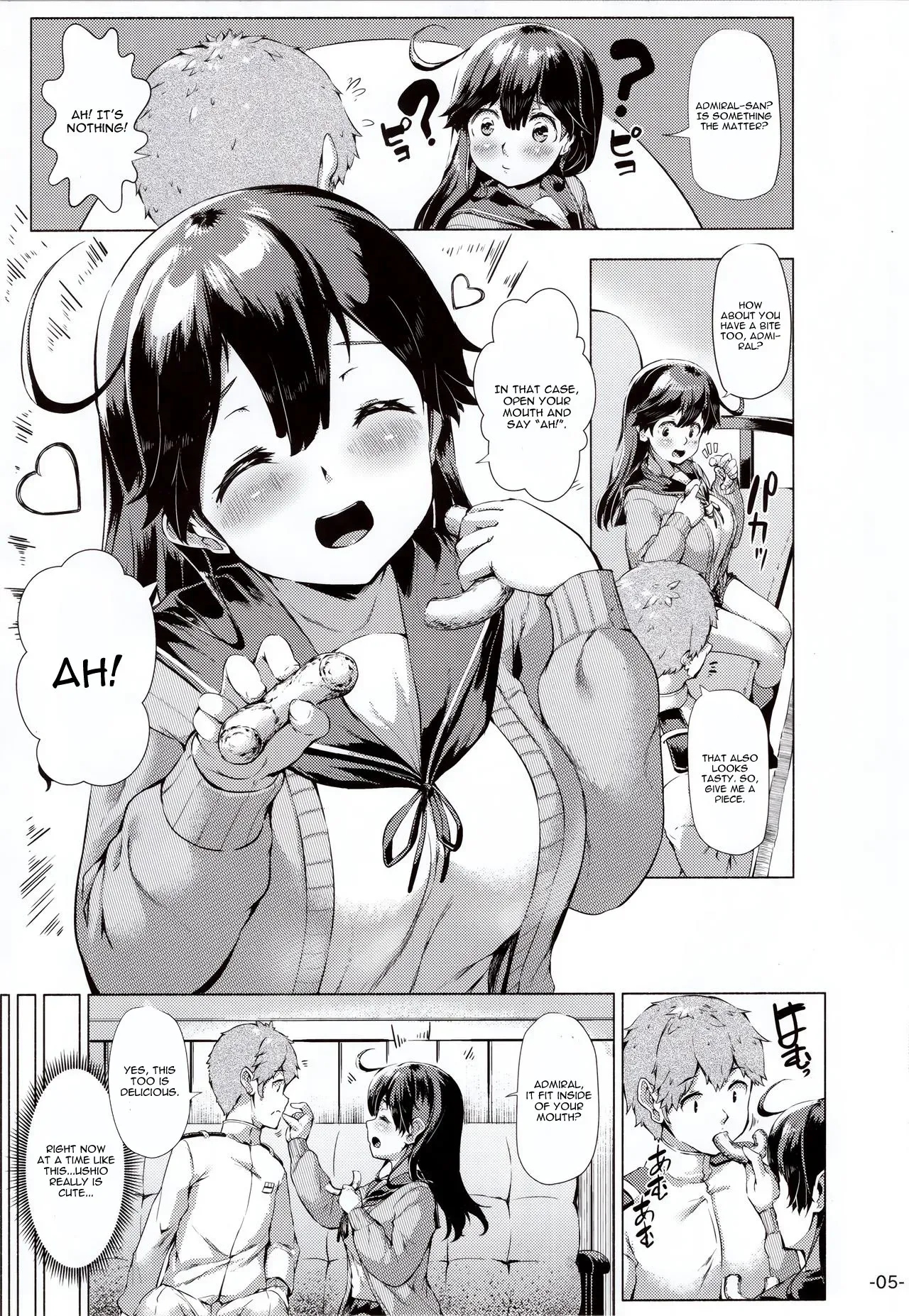 (C91) [ROCK CLIME (Danbo)] Ushio Tabegoro Tabezakari. (Kantai Collection -KanColle-) [English] [CGrascal] - Page 4