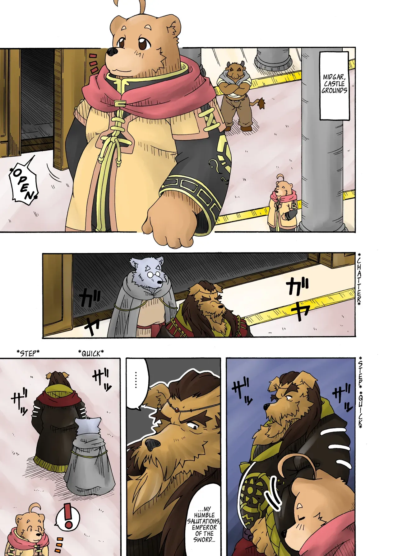 [Bear Tail (Kumayan)] Hoshiyomi no Inu Tsukihami no Kuma 2 | The dog & the bear: The poet of the stars & the partaker of the moon 2 [English] [Digital] - Page 10