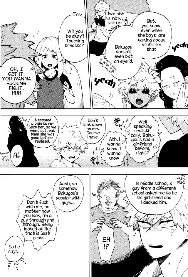 (SPARK12) [Fuzainoyamada (Fuzai Yumoto)] Danshi Kinsei | Boys Prohibited (Boku no Hero Academia) [English] {shousanki} - Page 4