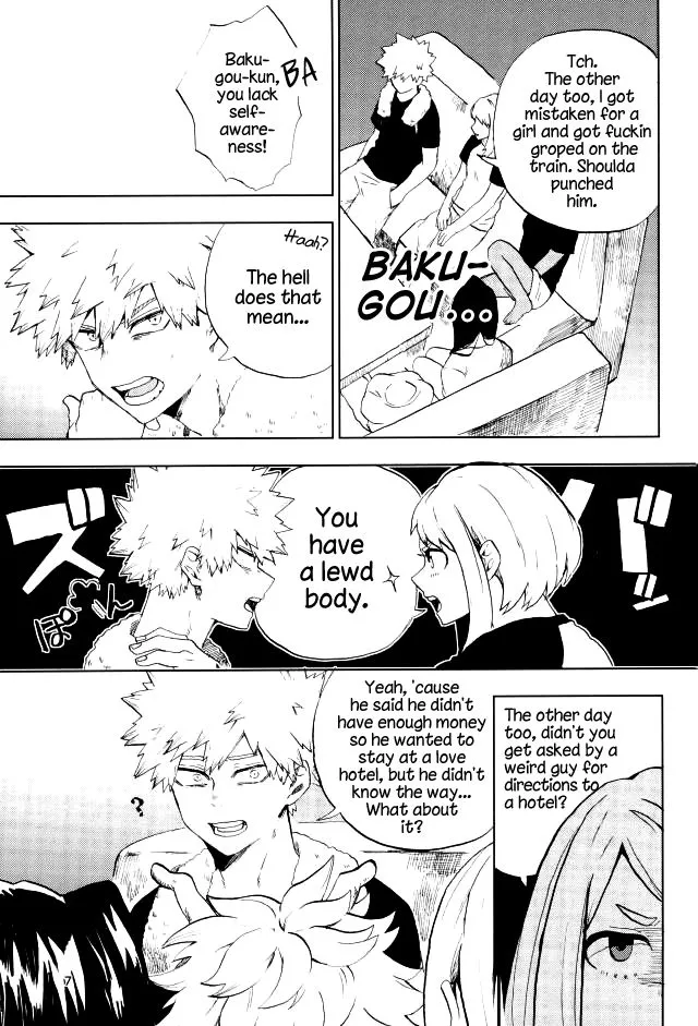 (SPARK12) [Fuzainoyamada (Fuzai Yumoto)] Danshi Kinsei | Boys Prohibited (Boku no Hero Academia) [English] {shousanki} - Page 5