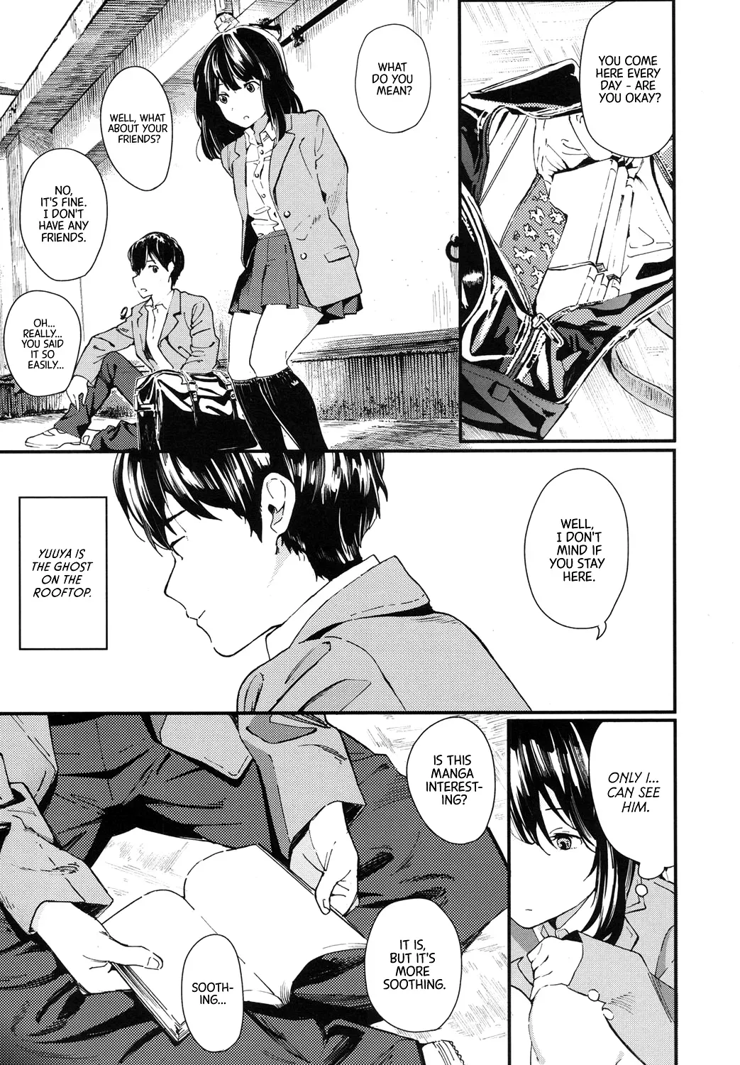 [Natsume Tsuna] Hijitsuzai Shounen Shoujo | False Reality, Boy & Girl (COMIC Koh 2017-10) [English] [Constipat8 & CrowKarasu] [Digital] - Page 5