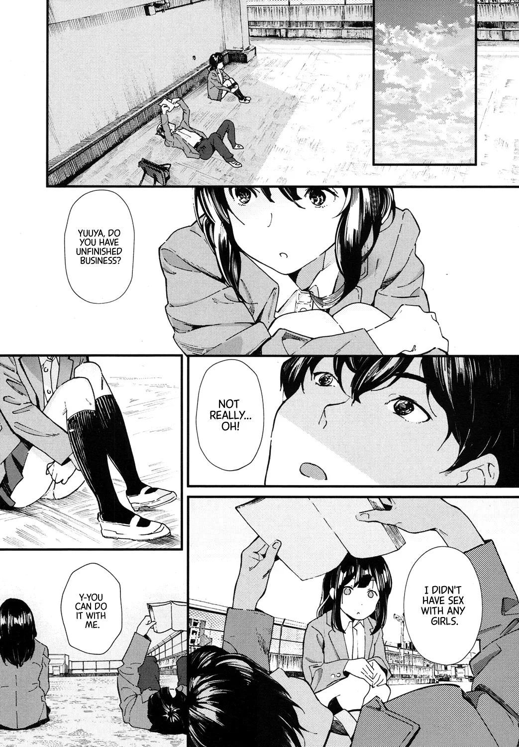 [Natsume Tsuna] Hijitsuzai Shounen Shoujo | False Reality, Boy & Girl (COMIC Koh 2017-10) [English] [Constipat8 & CrowKarasu] [Digital] - Page 7