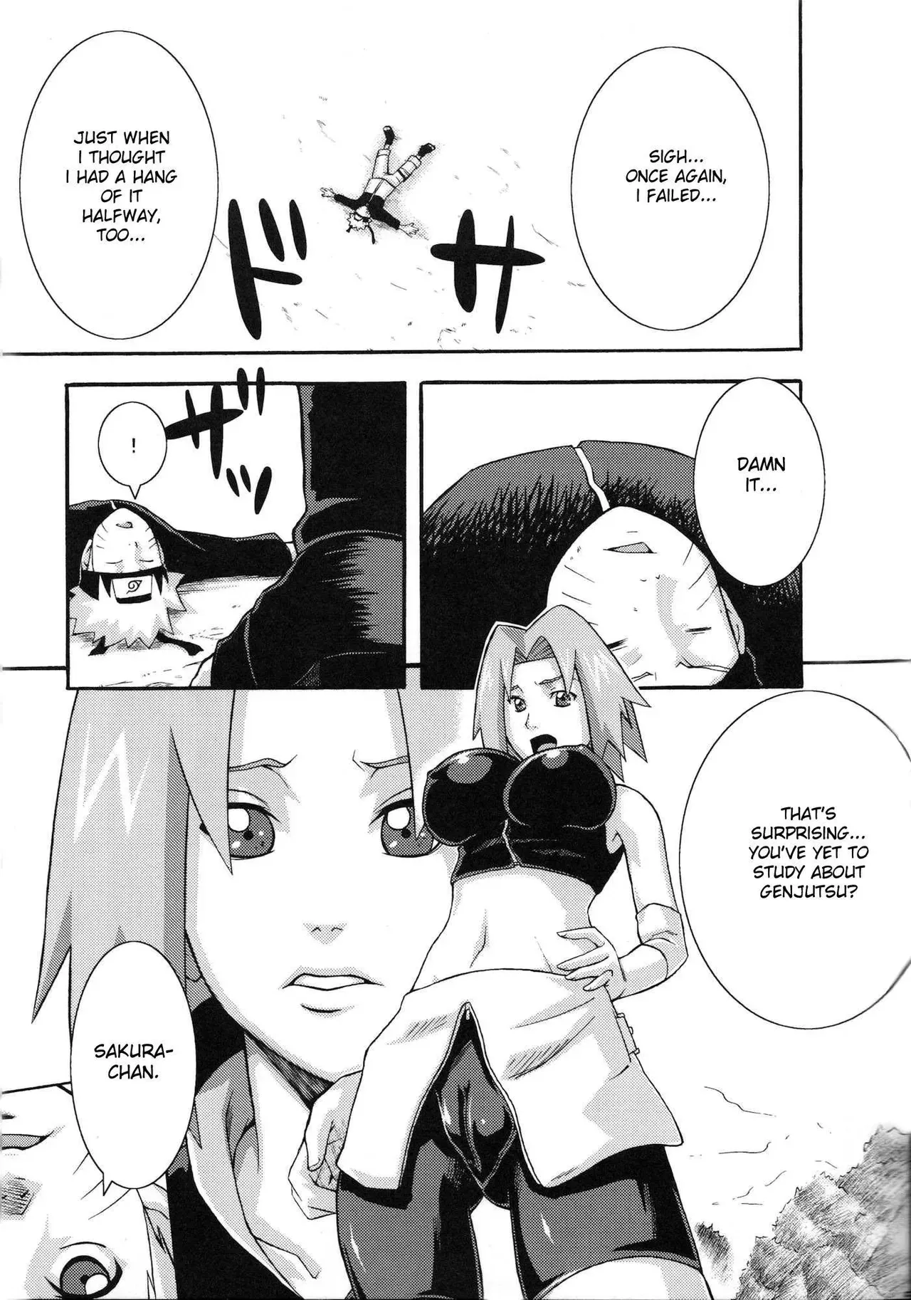 (C75) [Karakishi Youhei-dan Shinga (Sahara Wataru)] Saboten (Naruto) [English] {doujin-moe.us} - Page 4