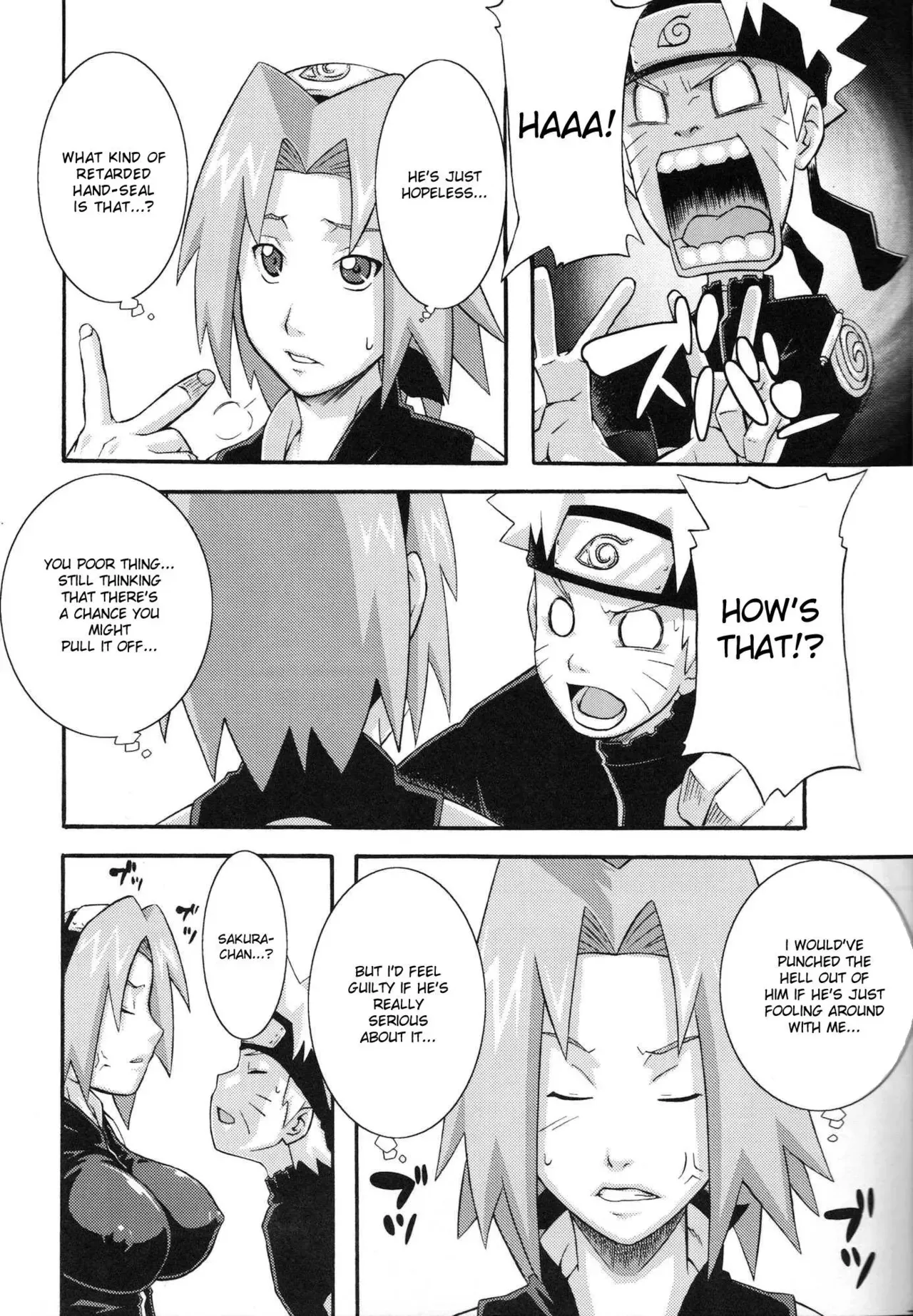(C75) [Karakishi Youhei-dan Shinga (Sahara Wataru)] Saboten (Naruto) [English] {doujin-moe.us} - Page 6