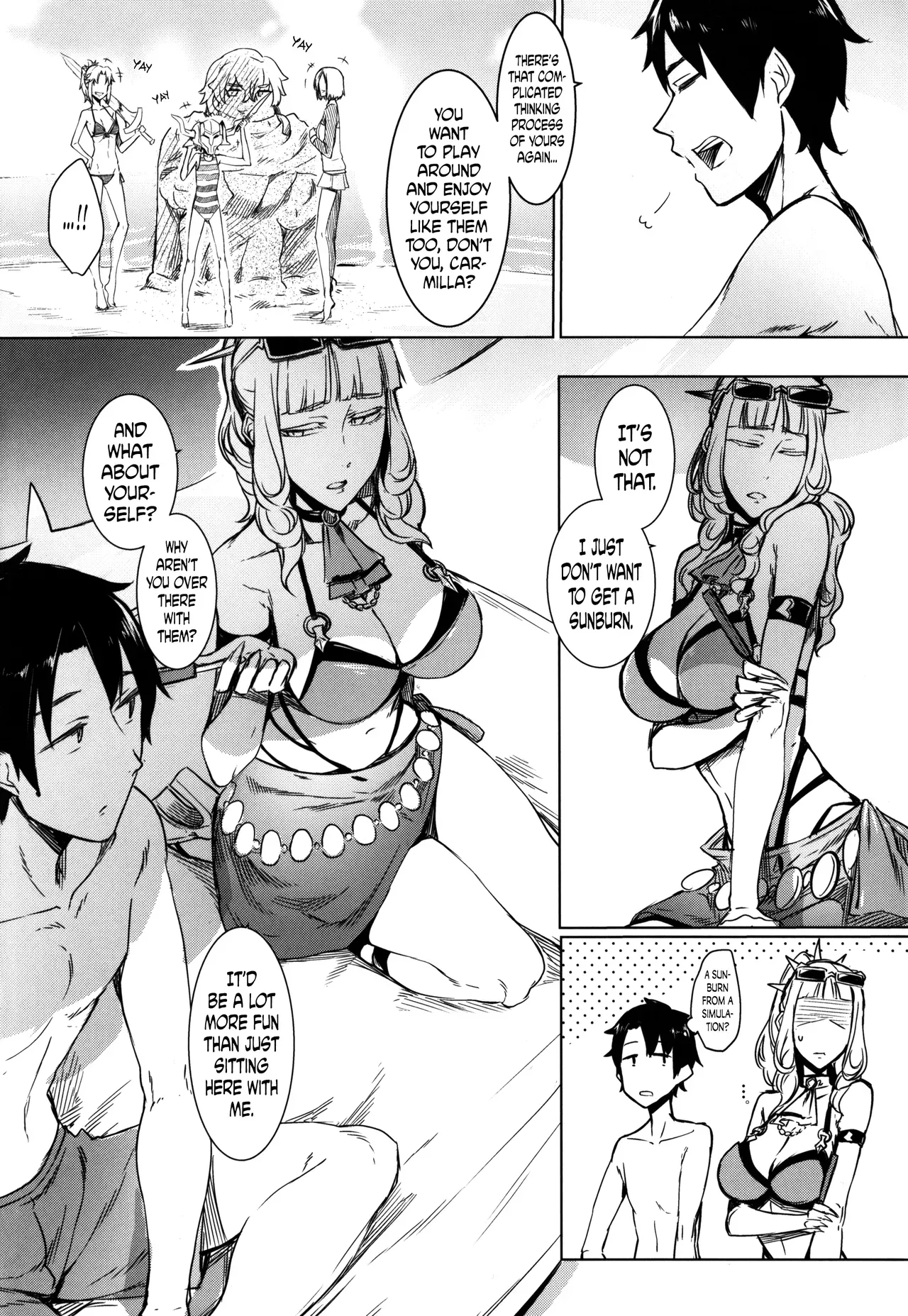 (C92) [Nanbou Hitogakushiki (Nakamura Regura)] Lust Vampire (Fate/Grand Order) [English] =The Lost Light= - Page 6