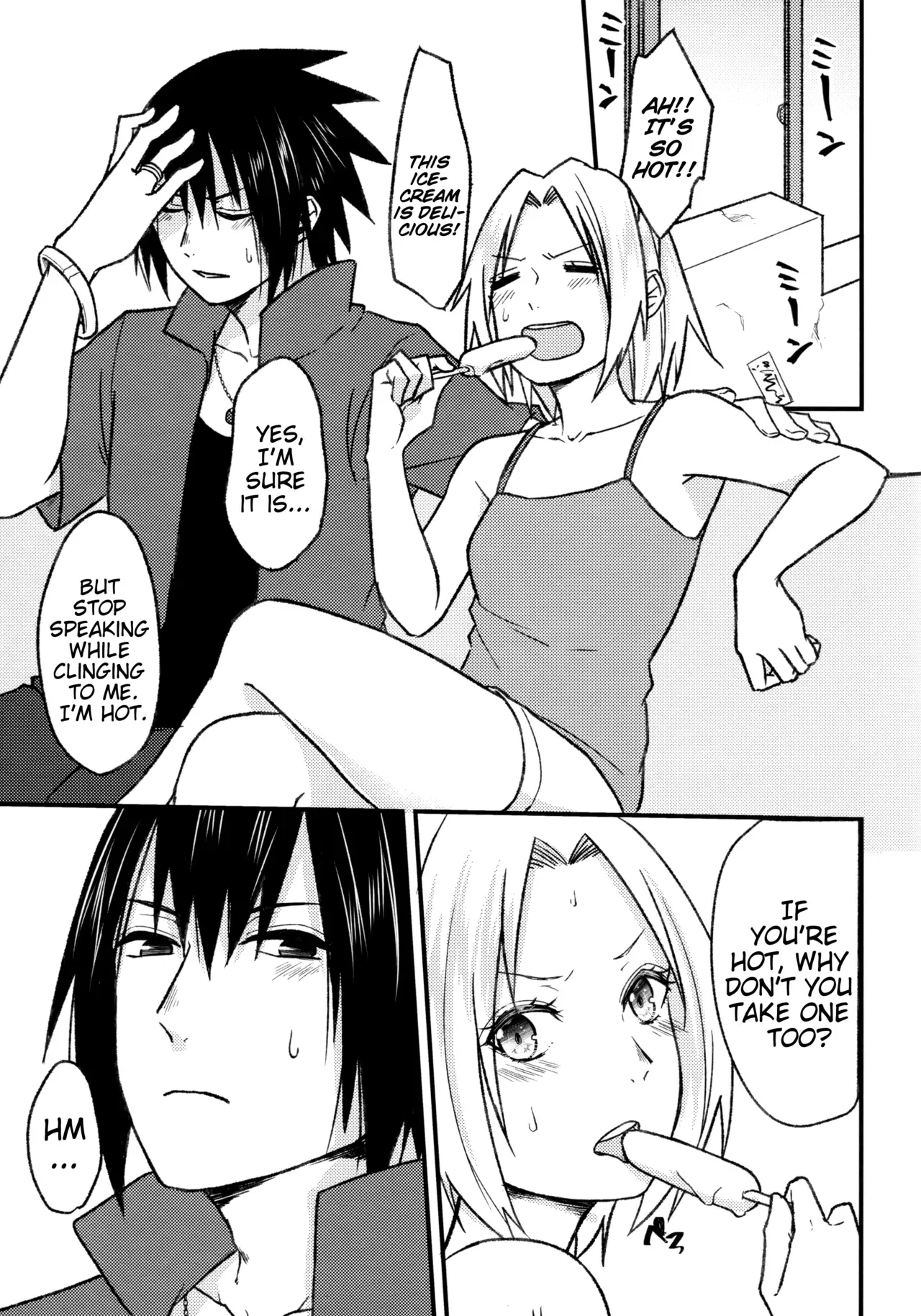(Zennin Shuuketsu 8) [Togijiru (OhRin)] Melty Erotism (Naruto) [English] [Marie] - Page 3
