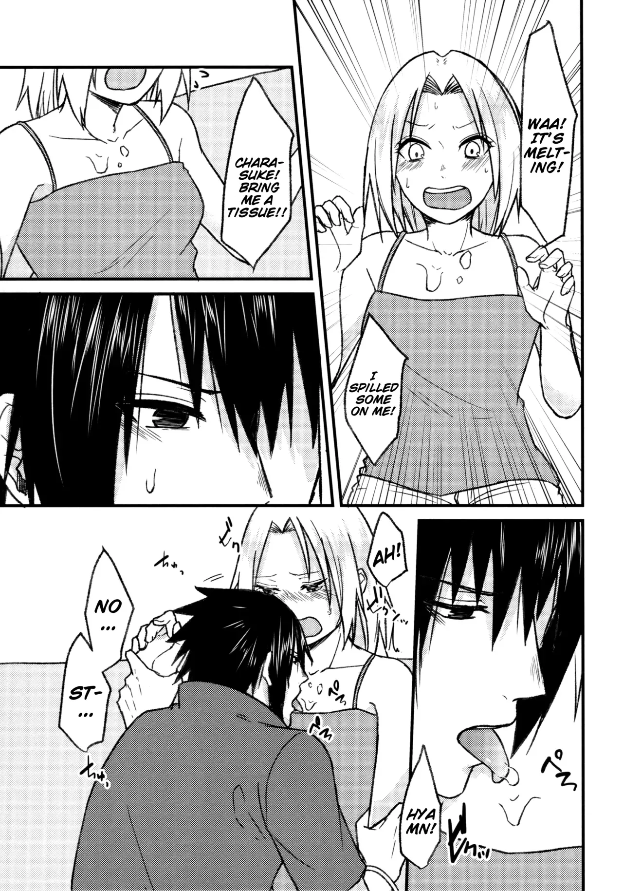 (Zennin Shuuketsu 8) [Togijiru (OhRin)] Melty Erotism (Naruto) [English] [Marie] - Page 5