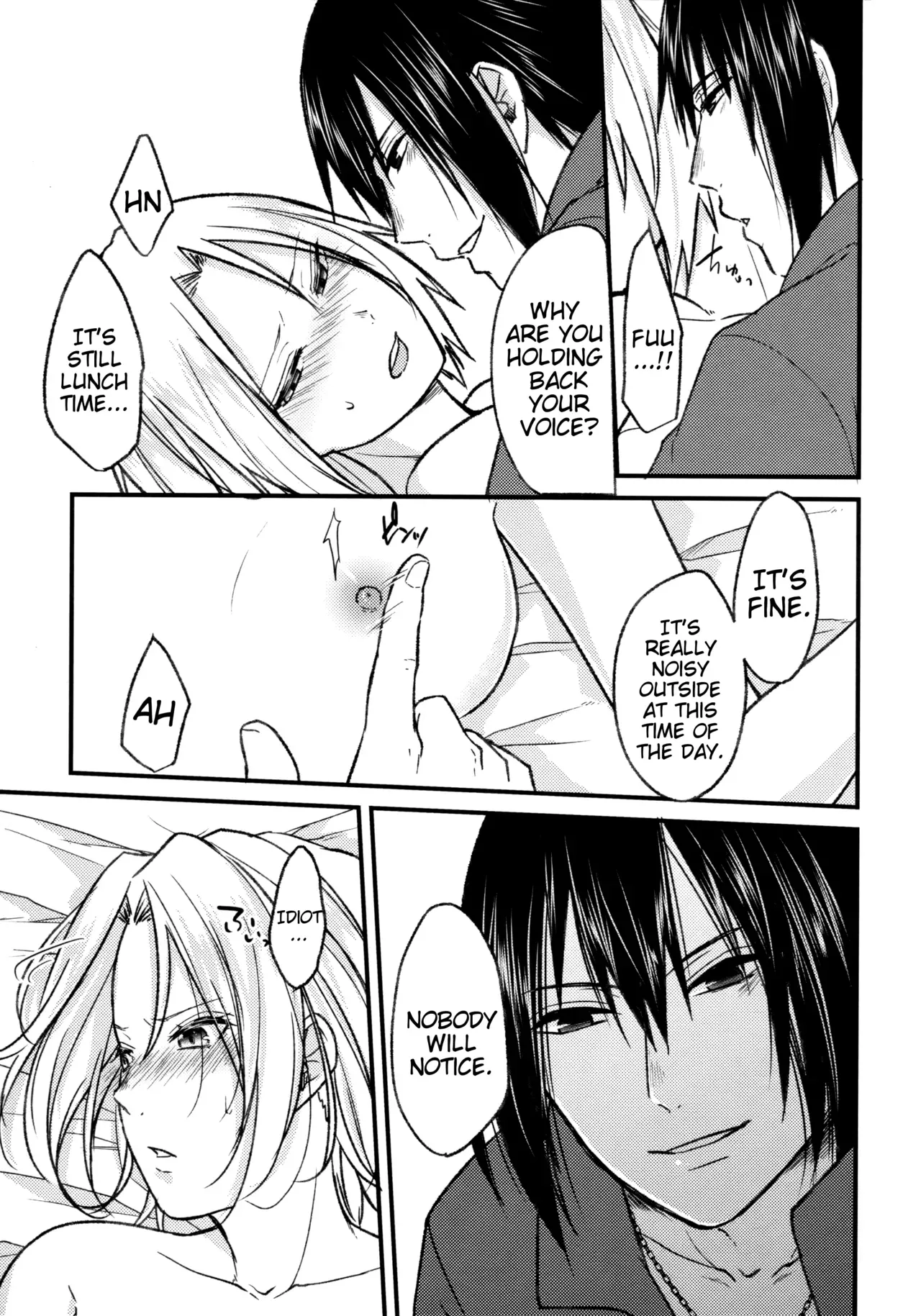 (Zennin Shuuketsu 8) [Togijiru (OhRin)] Melty Erotism (Naruto) [English] [Marie] - Page 9
