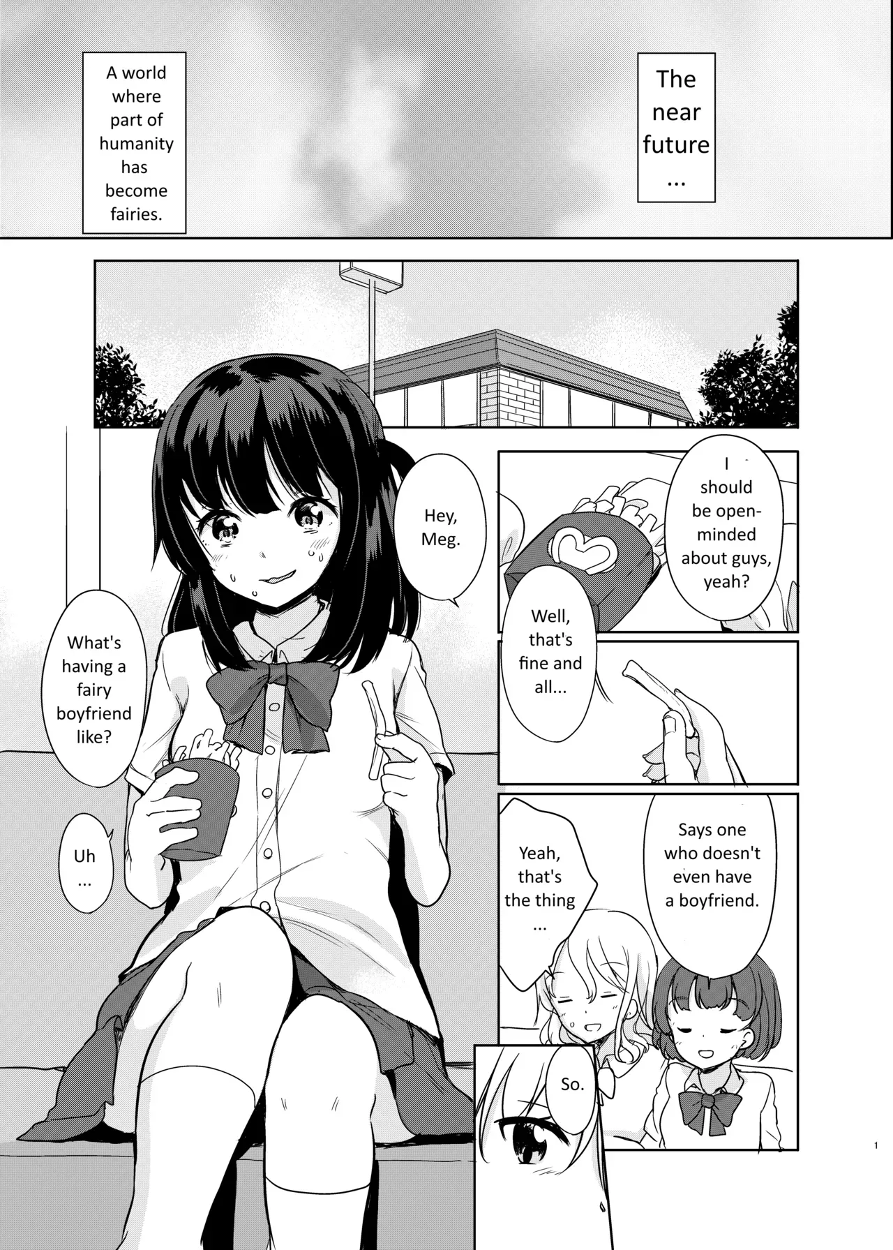 (C94) [Fuyunonchi (Fuyuno Mikan)] Yousei ga Iru Sekai - The world where Fairies are located  [English] - Page 2