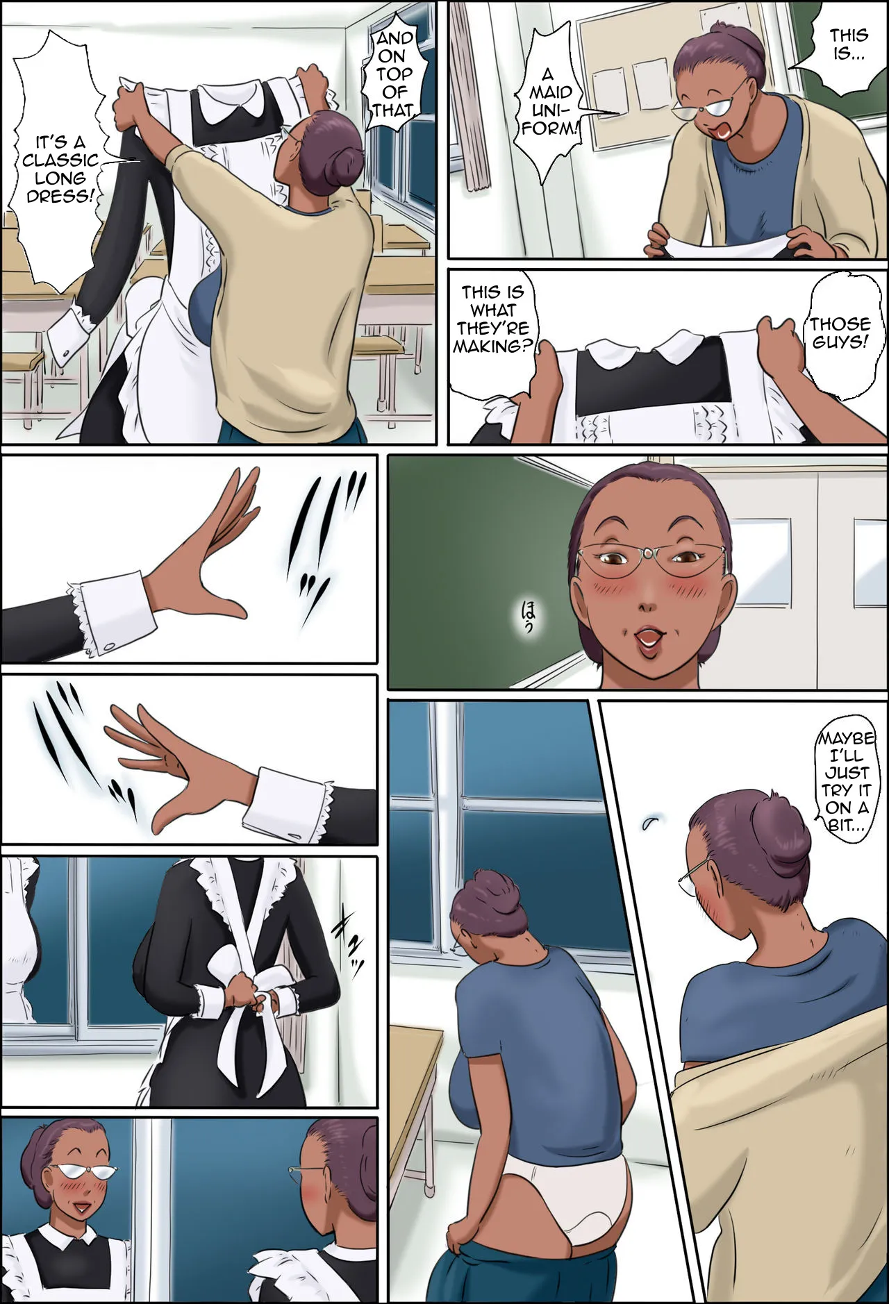 [Zenmai Kourogi] Sono Onna Kyoushi wa Cosplay to Doutei ga Suki | This Lady Teacher Loves Cosplay and Cherry Boys [English][Amoskandy] - Page 3