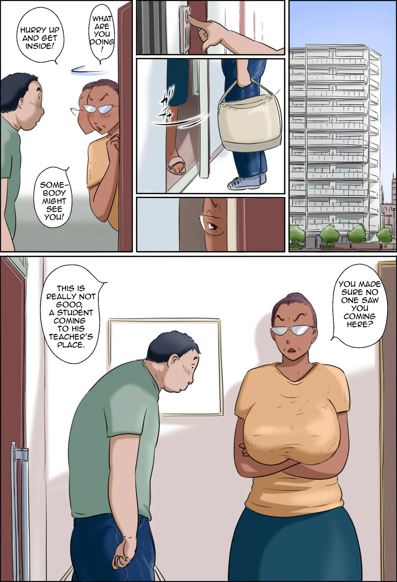 [Zenmai Kourogi] Sono Onna Kyoushi wa Cosplay to Doutei ga Suki | This Lady Teacher Loves Cosplay and Cherry Boys [English][Amoskandy] - Page 6