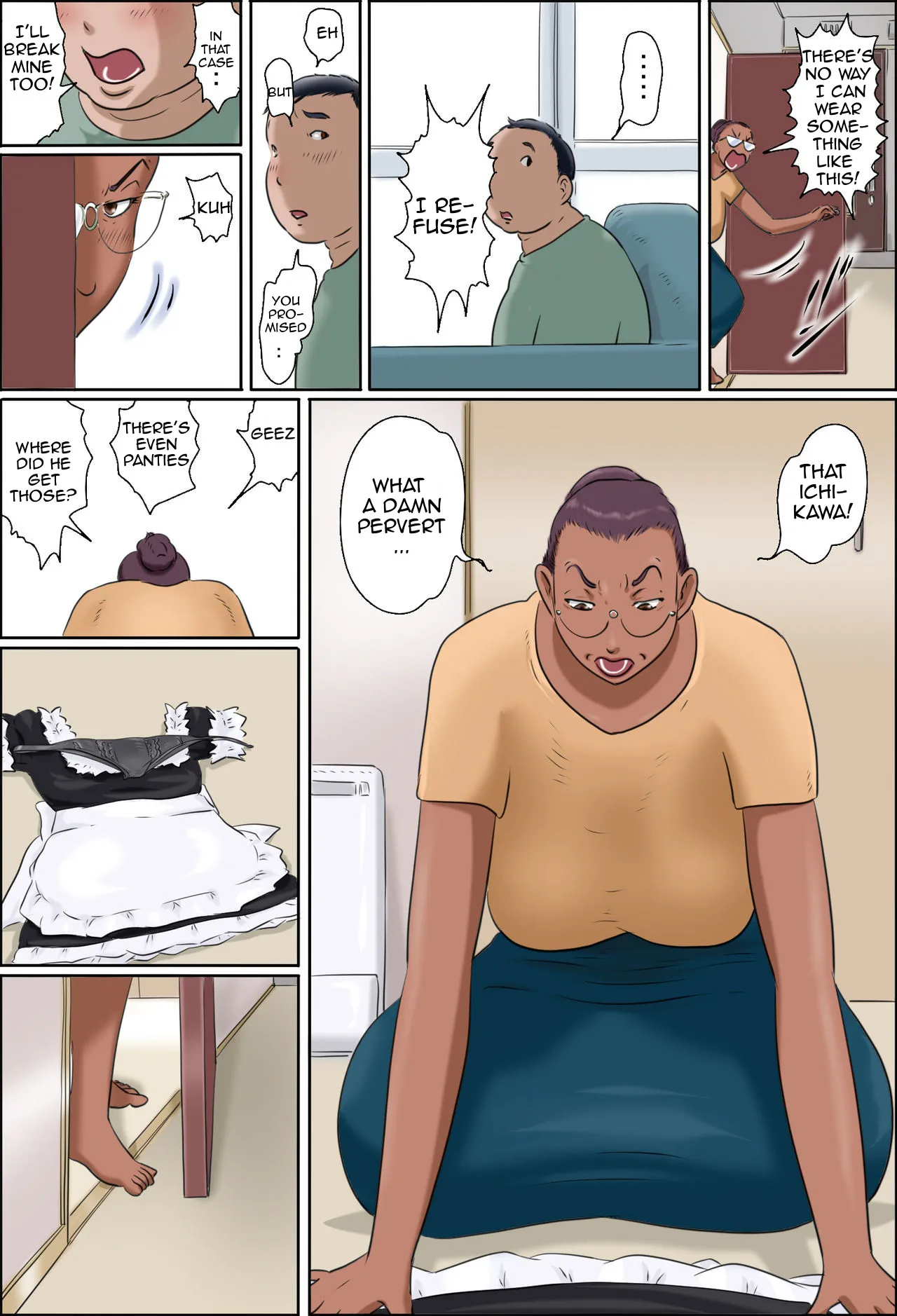 [Zenmai Kourogi] Sono Onna Kyoushi wa Cosplay to Doutei ga Suki | This Lady Teacher Loves Cosplay and Cherry Boys [English][Amoskandy] - Page 8