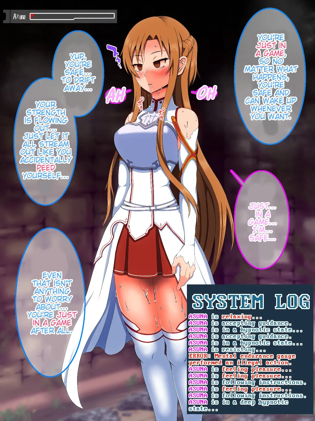[Hypno Sushi] Hypnosis Art Mumble (Sword Art Online) [English] - Page 10