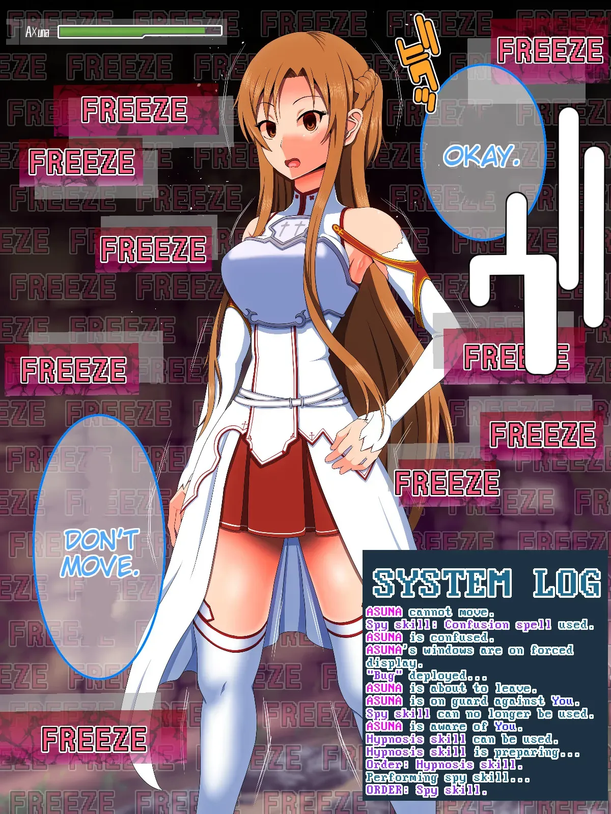 [Hypno Sushi] Hypnosis Art Mumble (Sword Art Online) [English] - Page 4