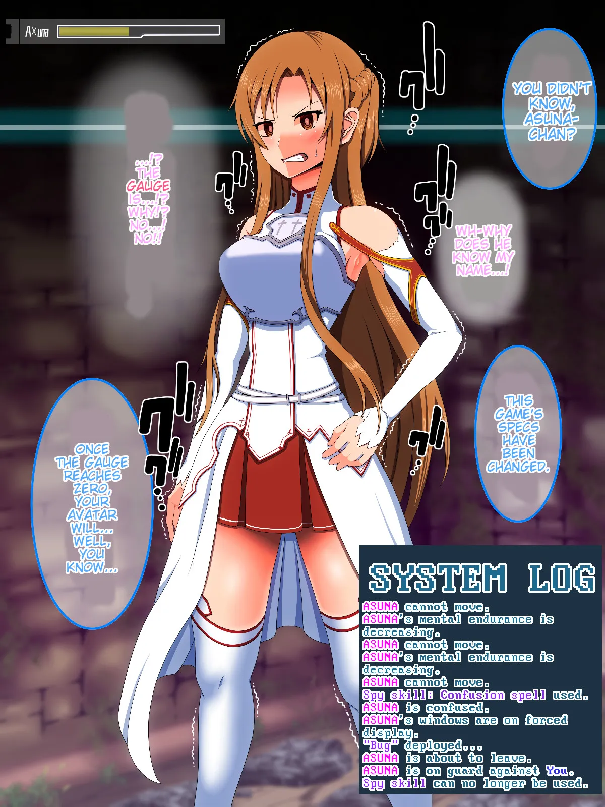 [Hypno Sushi] Hypnosis Art Mumble (Sword Art Online) [English] - Page 5