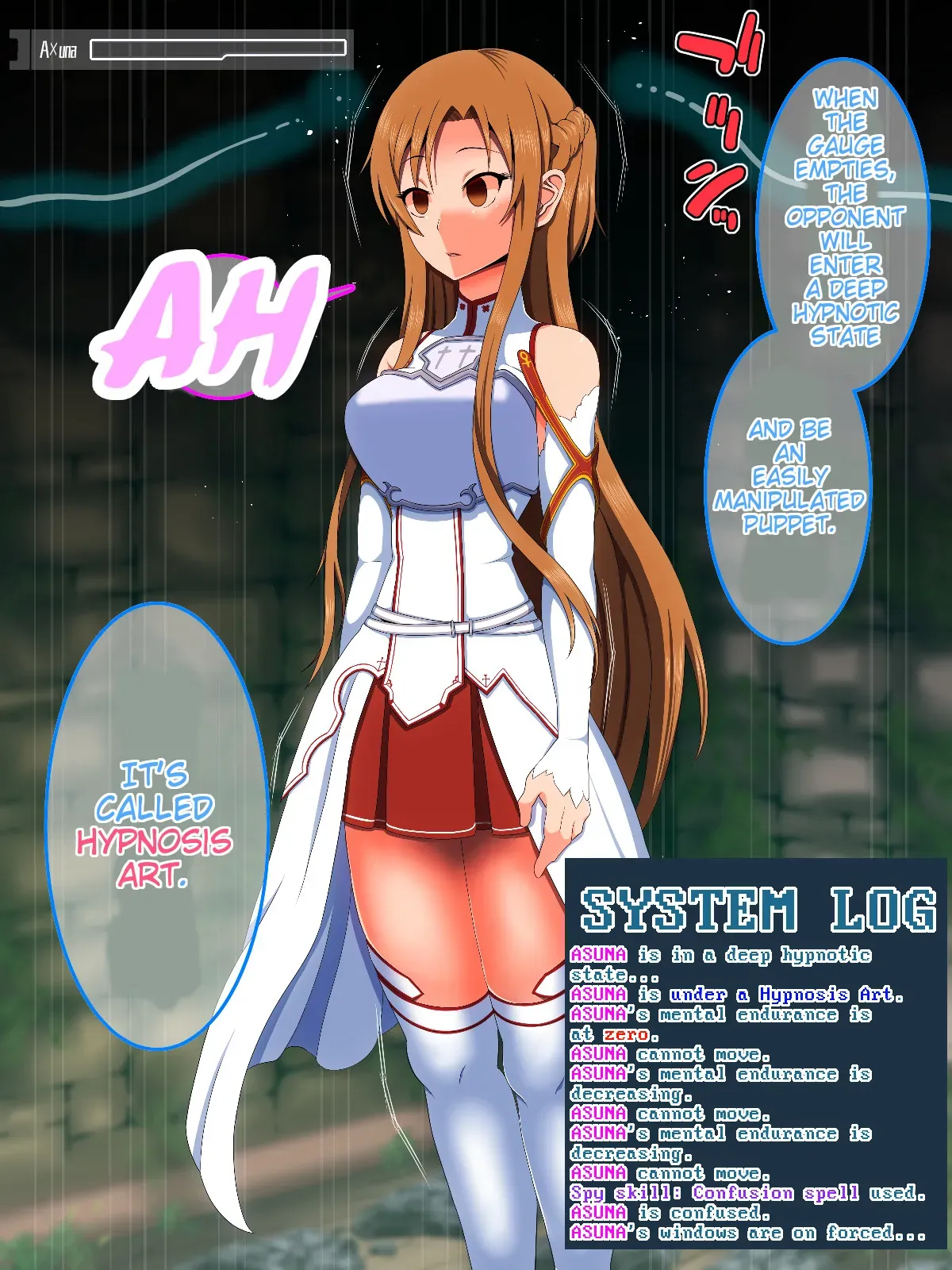 [Hypno Sushi] Hypnosis Art Mumble (Sword Art Online) [English] - Page 6