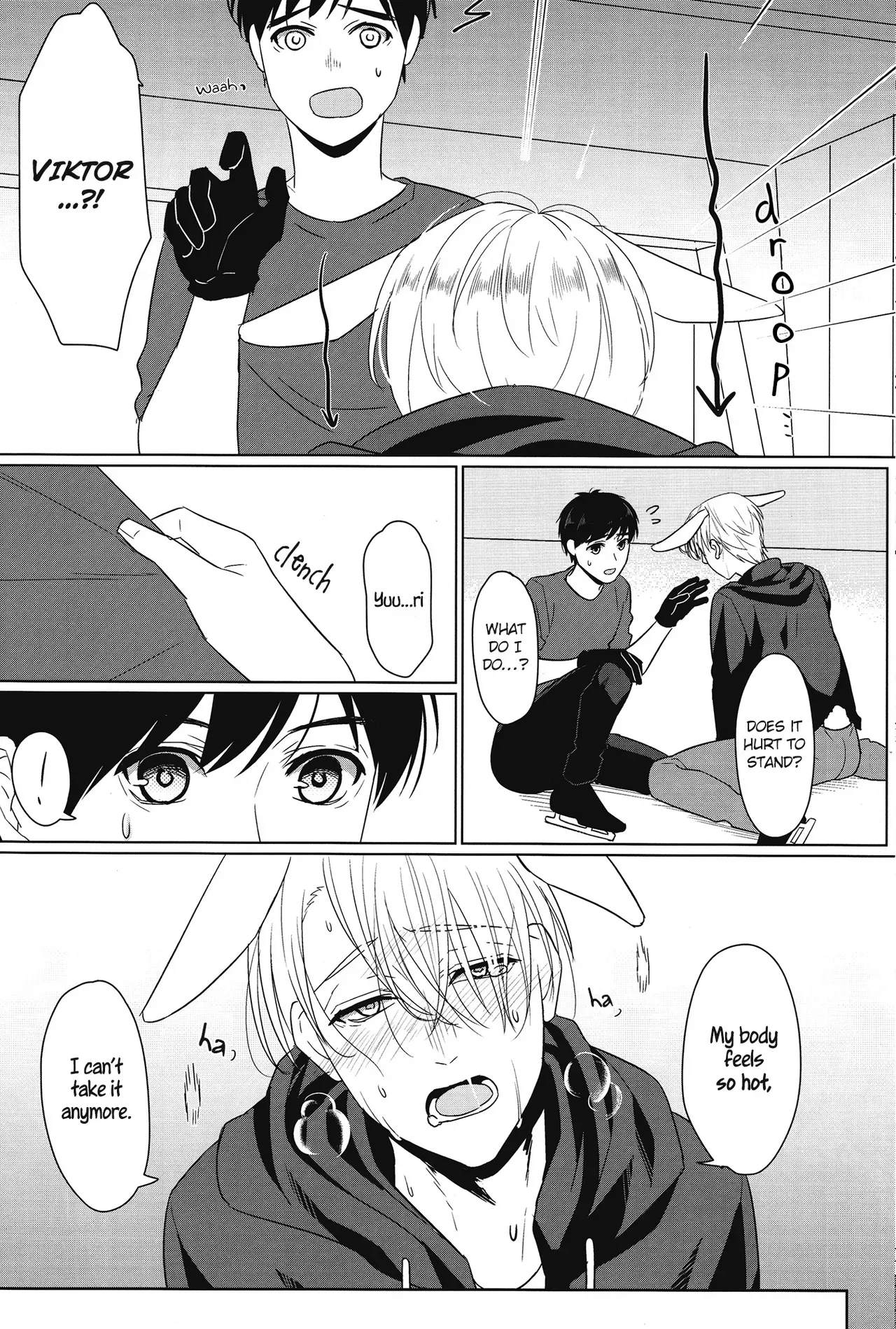 (Hyousou Strast 2) [Pinthiku (Terere)] Netsujou usagi no nadame kata to wa (Yuri!! on Ice) [English] [bIanket] - Page 8