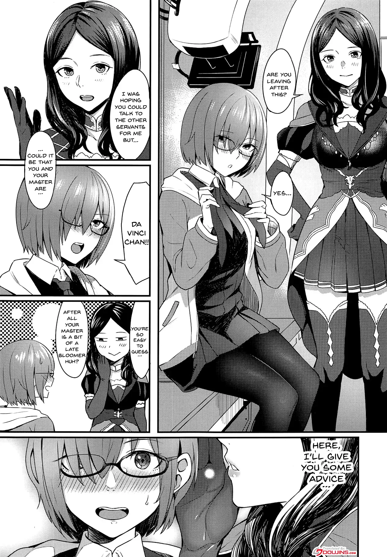 (C94) [Screaming DOG (Inukami)] Mash Kyrielight no Makuaigeki | Mash Kyrielight's Intermission (Fate/Grand Order) [English] {Doujins.com} - Page 2