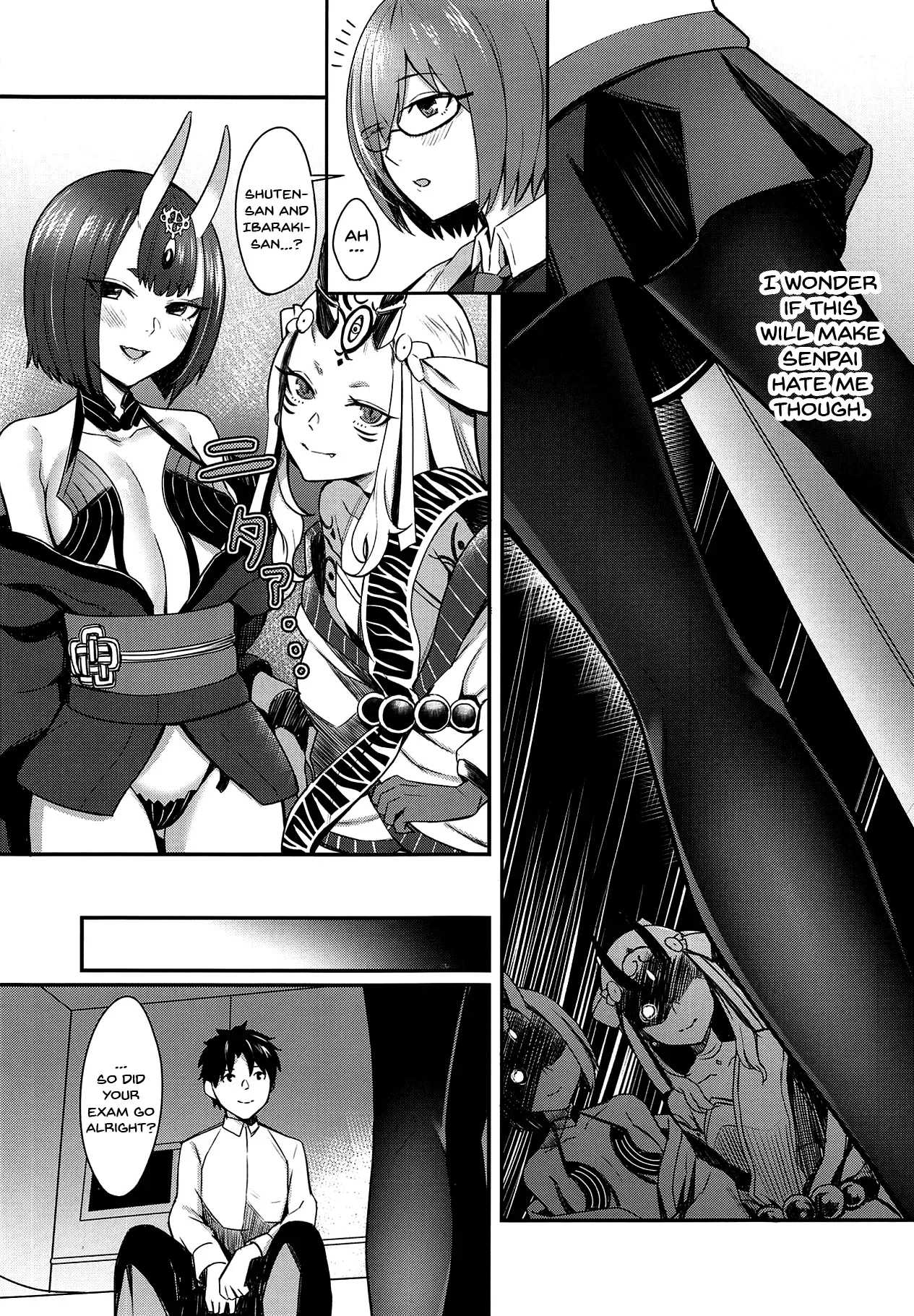 (C94) [Screaming DOG (Inukami)] Mash Kyrielight no Makuaigeki | Mash Kyrielight's Intermission (Fate/Grand Order) [English] {Doujins.com} - Page 4