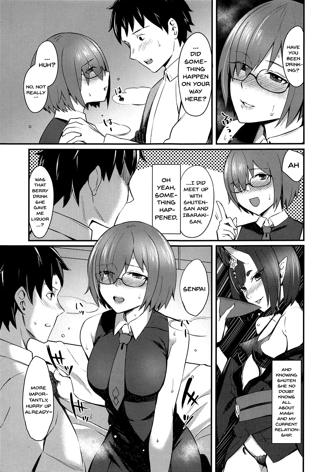 (C94) [Screaming DOG (Inukami)] Mash Kyrielight no Makuaigeki | Mash Kyrielight's Intermission (Fate/Grand Order) [English] {Doujins.com} - Page 6