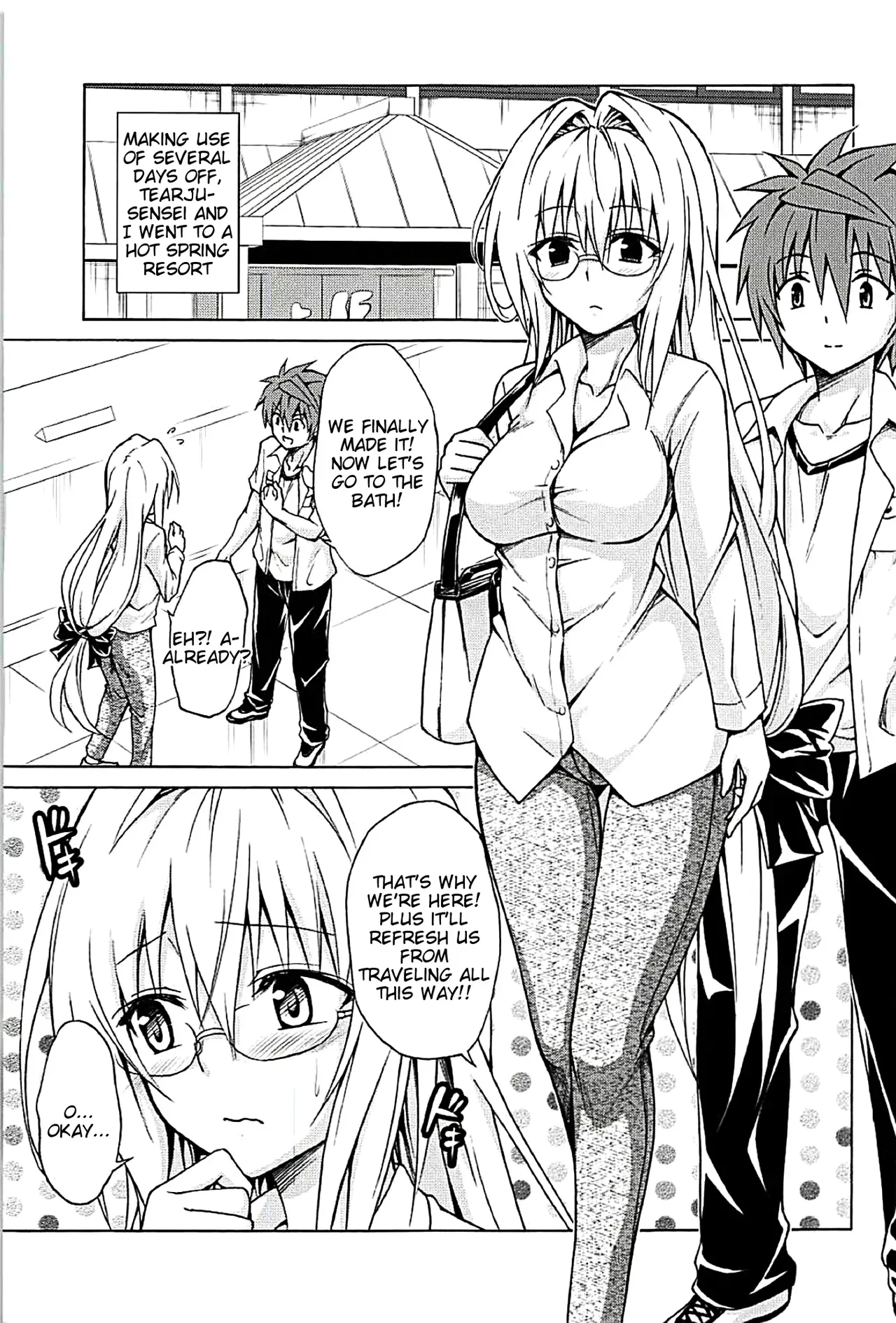 (C94) [TORA MACHINE (Kasukabe Taro)] Trouble Teachers Vol. 5 (To LOVE-Ru) [English] [Tigoris Translates] - Page 2