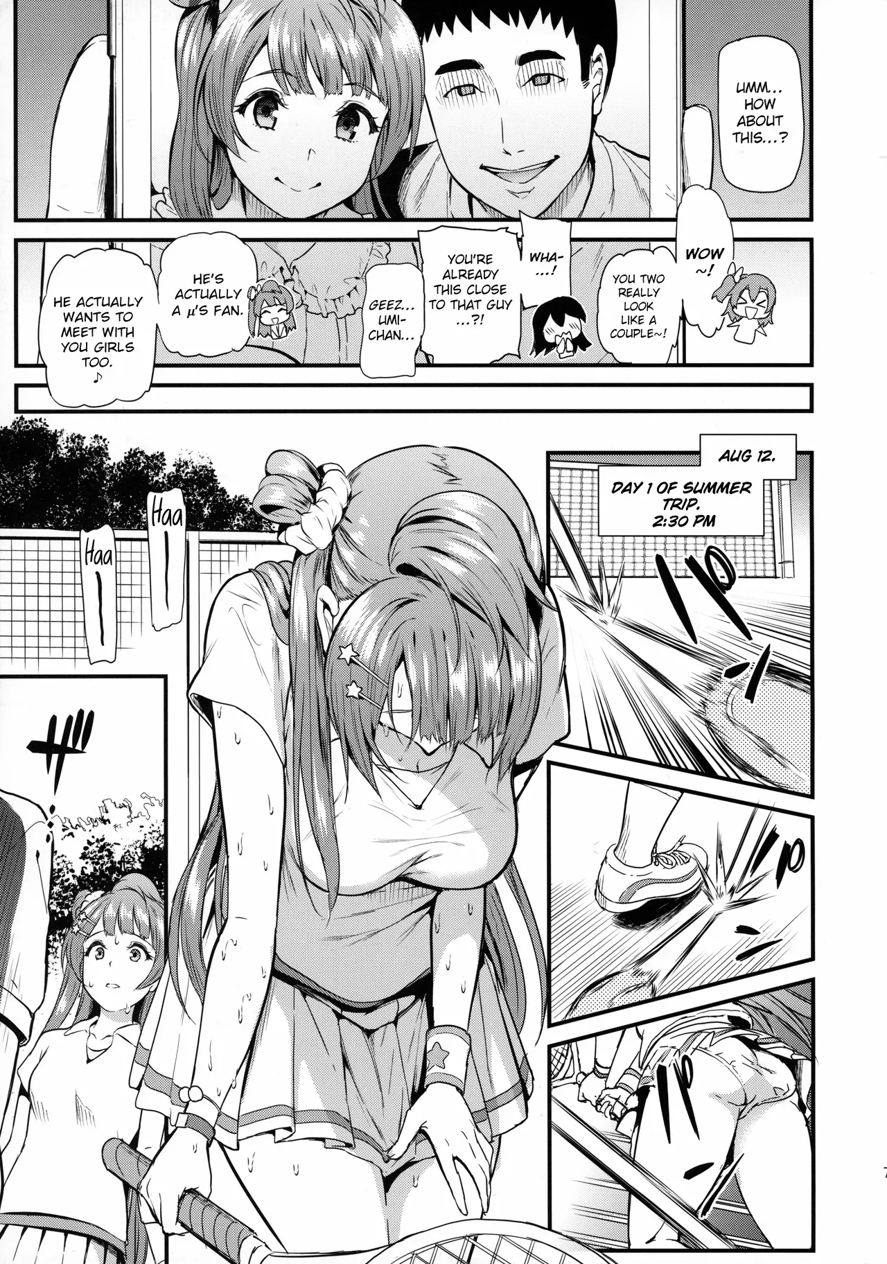 (C94) [Dai 6 Kichi (Kichirock)] Joshidaisei Minami Kotori no YariCir Jikenbo Case.3  | College Girl Kotori Minami's Hookup Circle Files Case #3 (Love Live!) [English] [obsoletezero] - Page 6
