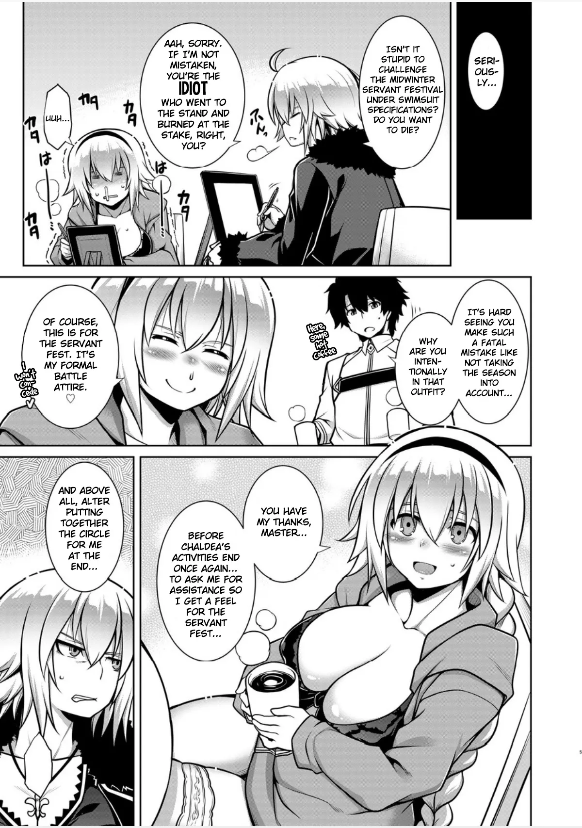 [STUDIO TIAMAT (TANABE)] Itezora no Summer Lady (Fate/Grand Order) [English] [XCX Scans] [Digital] - Page 4