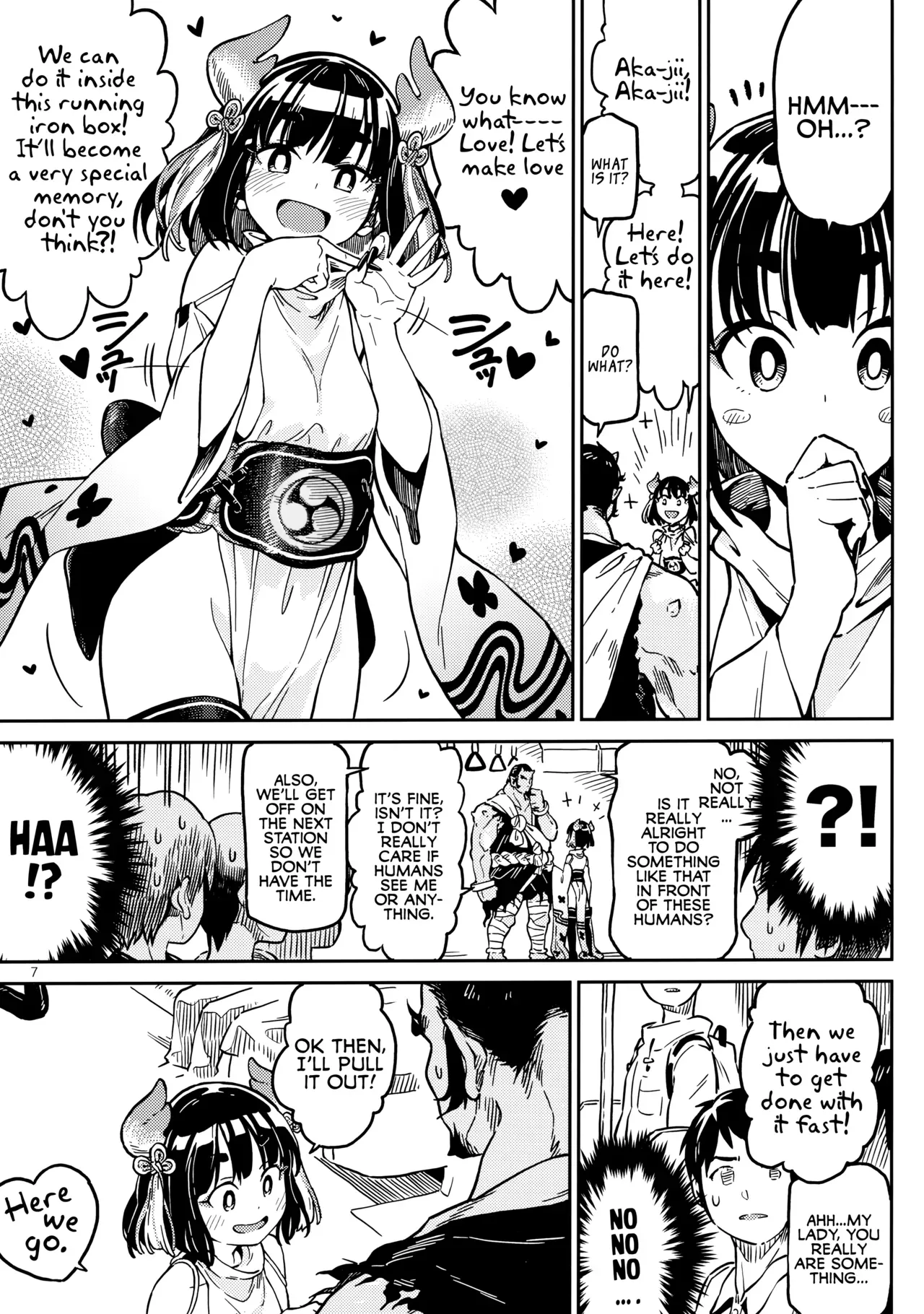 (COMITIA126) [ZOAL (LEN[A-7])] Densha nite | In the train [English] [Loligasm] - Page 6