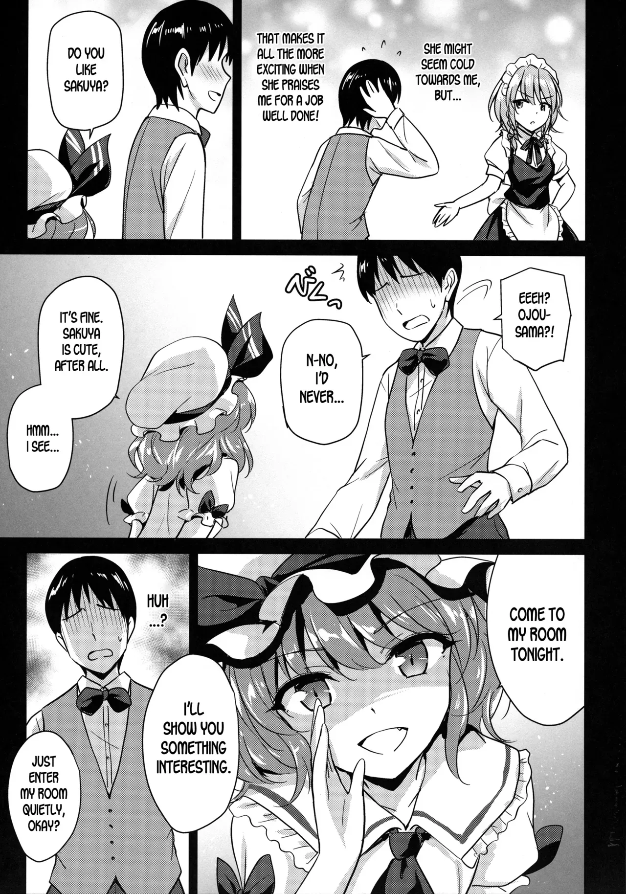 (Reitaisai 15) [54BURGER (Marugoshi)] Sakuya-san o Sukikatte ni Dekiru Ken (Touhou Project) [English] [desudesu] - Page 5
