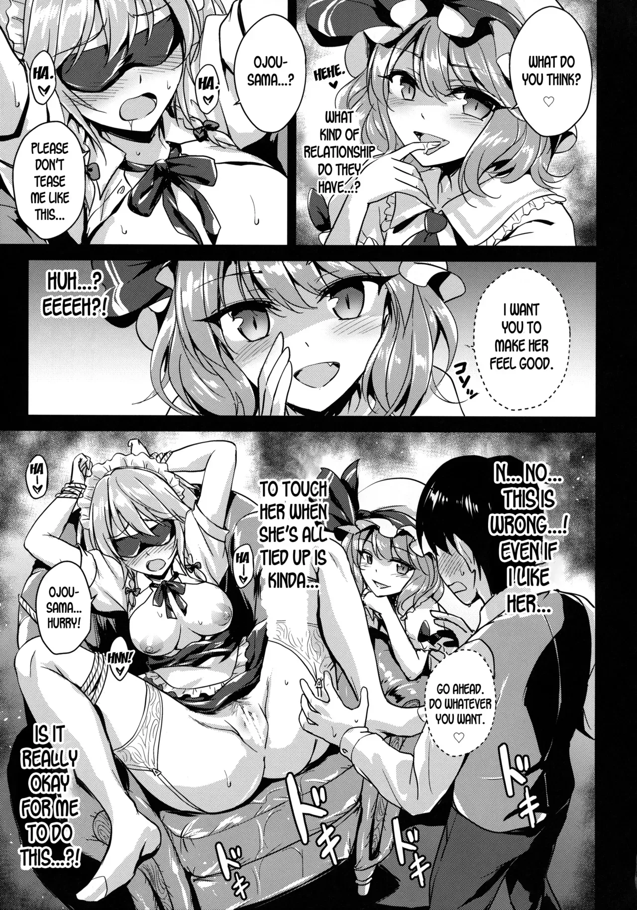 (Reitaisai 15) [54BURGER (Marugoshi)] Sakuya-san o Sukikatte ni Dekiru Ken (Touhou Project) [English] [desudesu] - Page 7